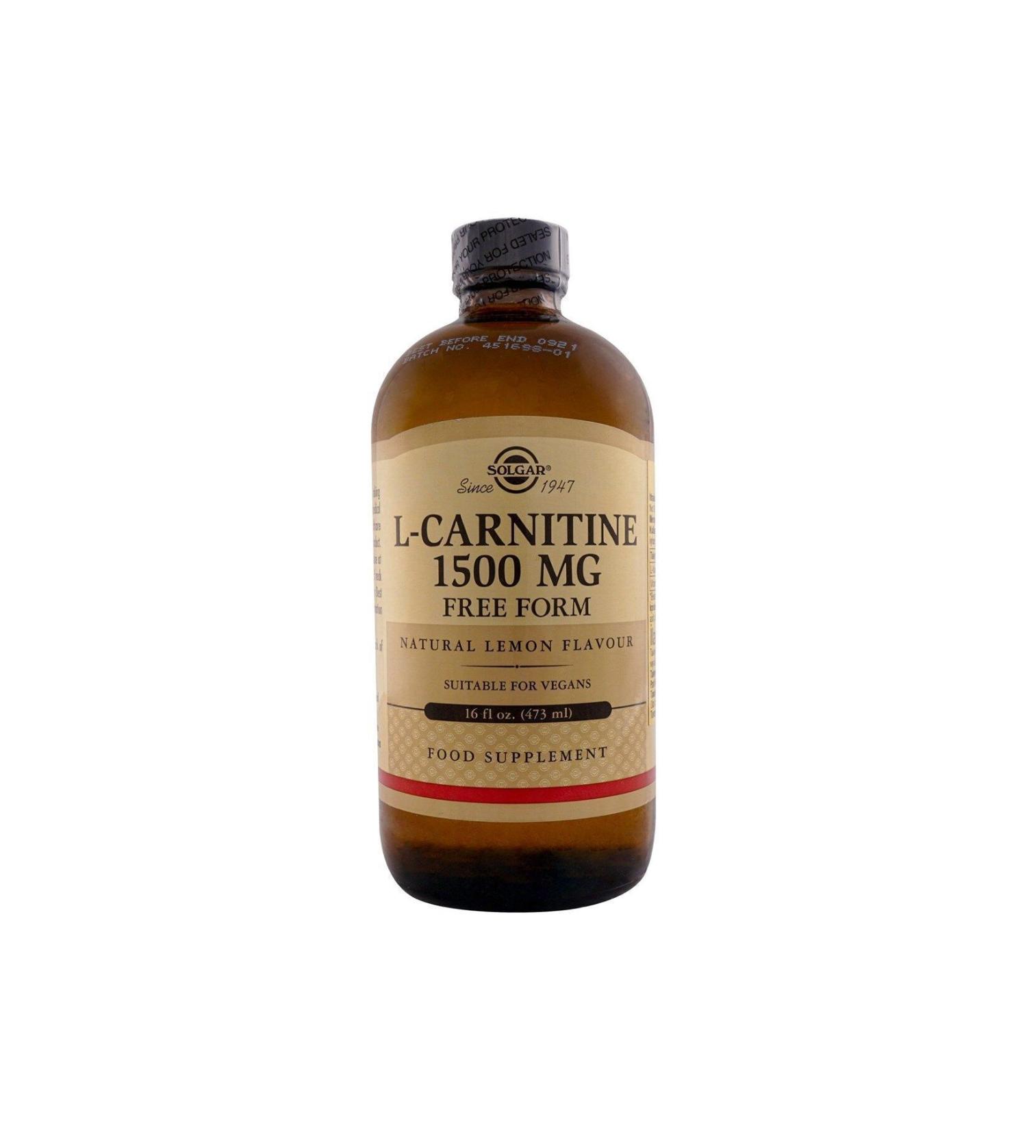Solgar L-carnitine 1500 Mg 473 ml
