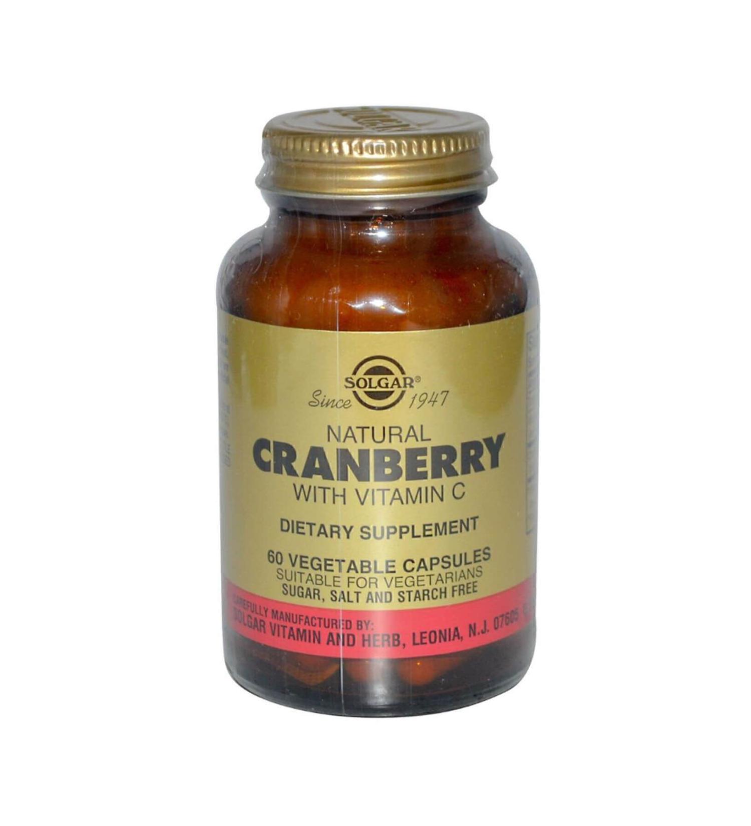 Solgar Cranberry Ext.with Vit.60k