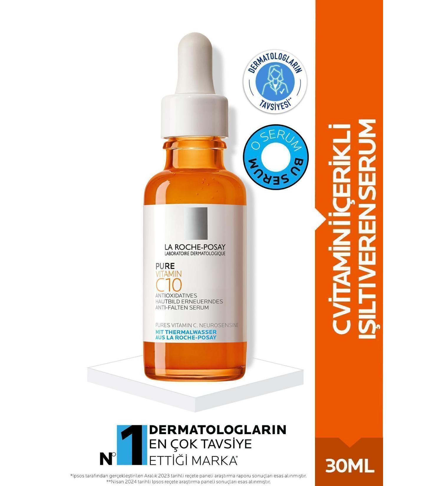 La Roche Posay Moisturizing Serum for Lifeless and Dry Skin 30 ml KEYO18 - Buy Online on GoSupps.com