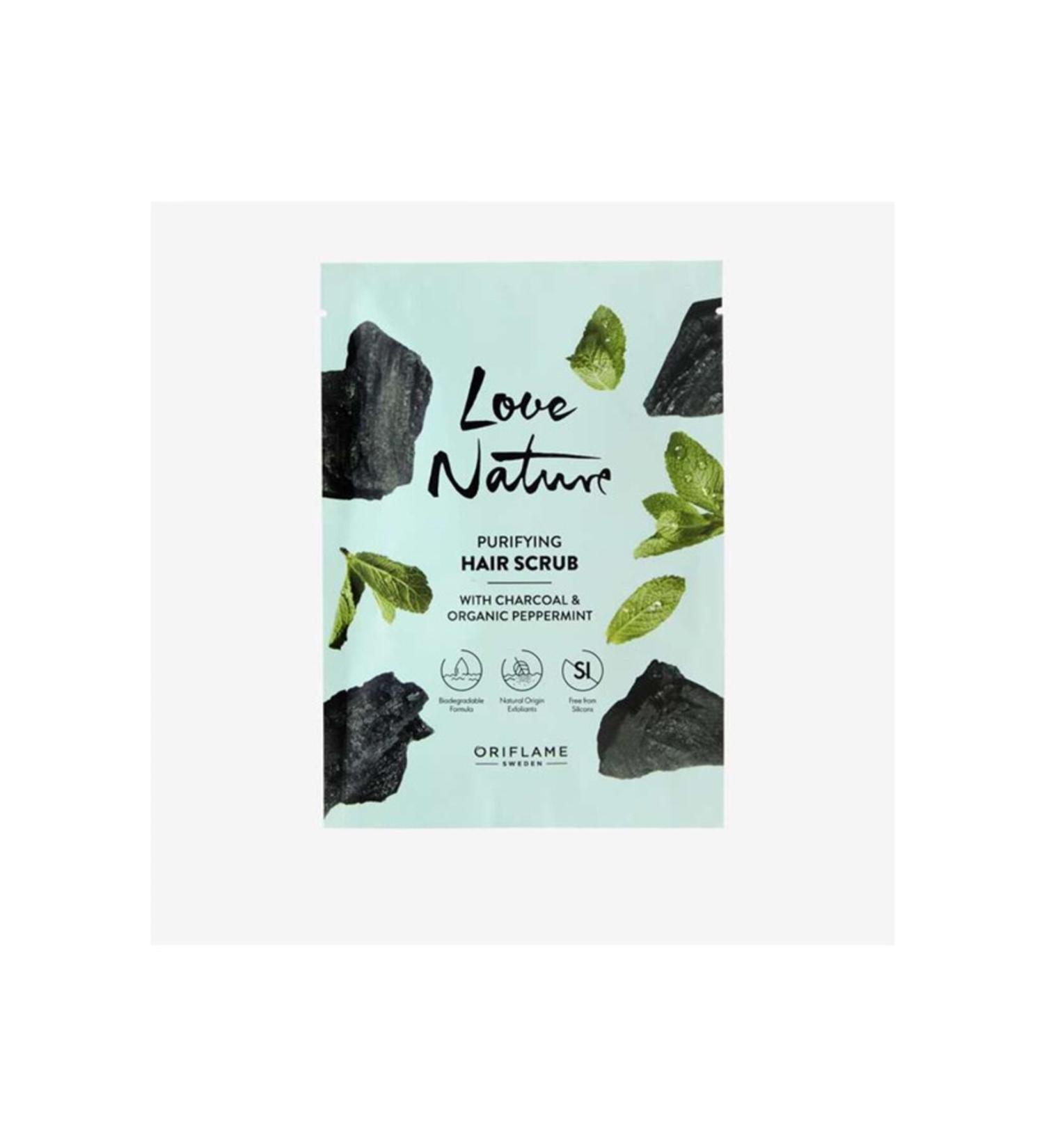 Oriflame Love Nature Purifying Conditioner with Charcoal and Organic Mint