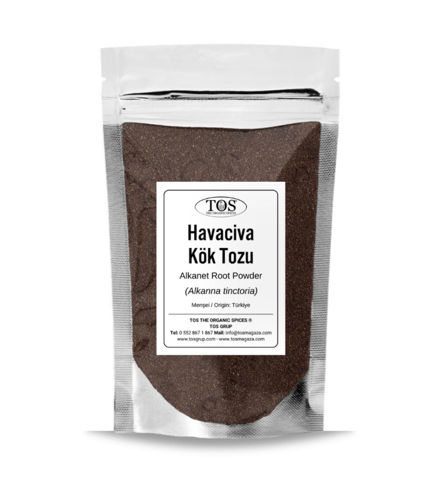 TOS The Organic Spices Mercury Root Powder 500 gr (1st Quality) Alkanna tinctoria / Alkanet Root Powder