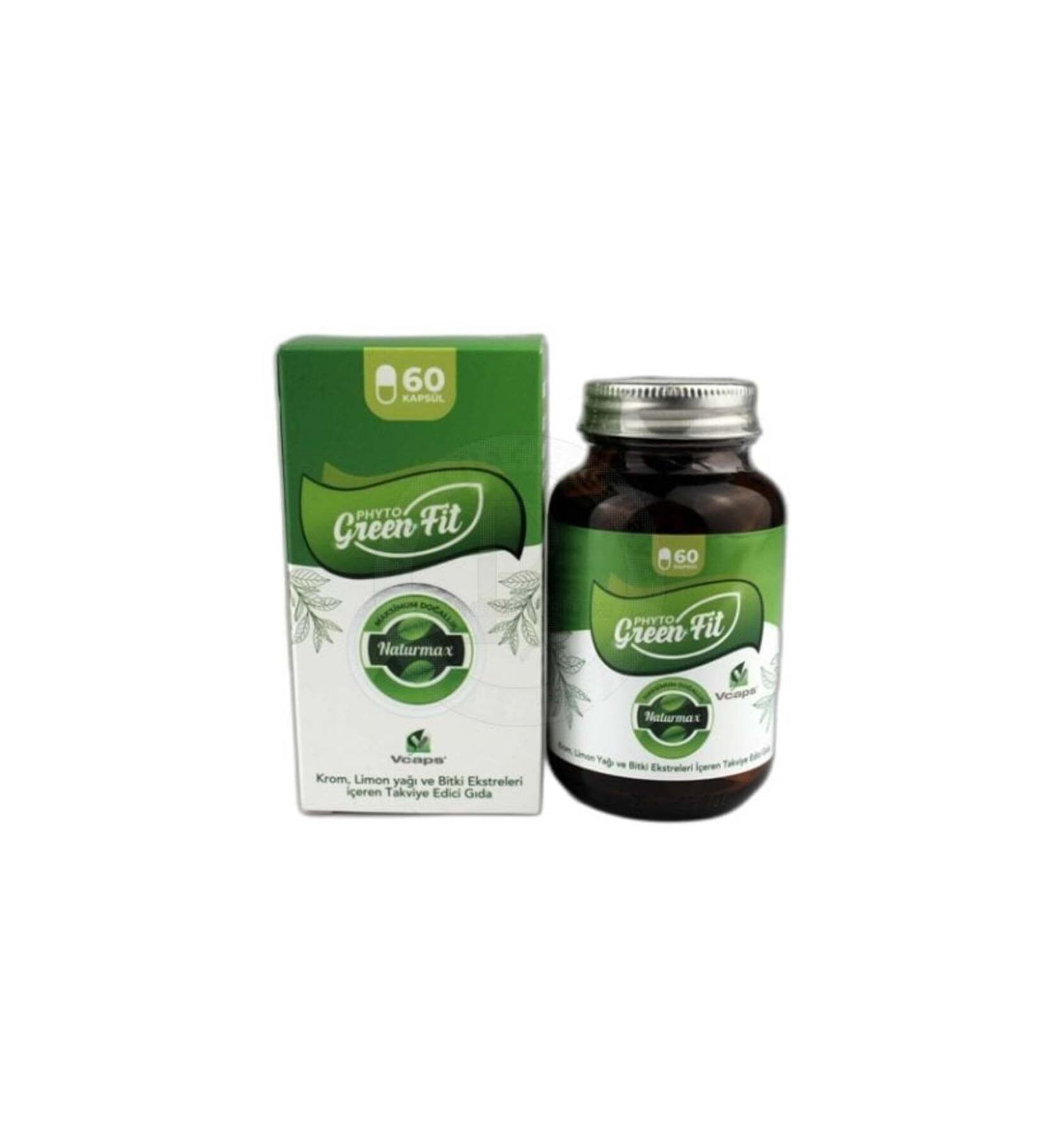 Naturmax Phyto Green Fit 60 Capsules - Buy Online on GoSupps.com