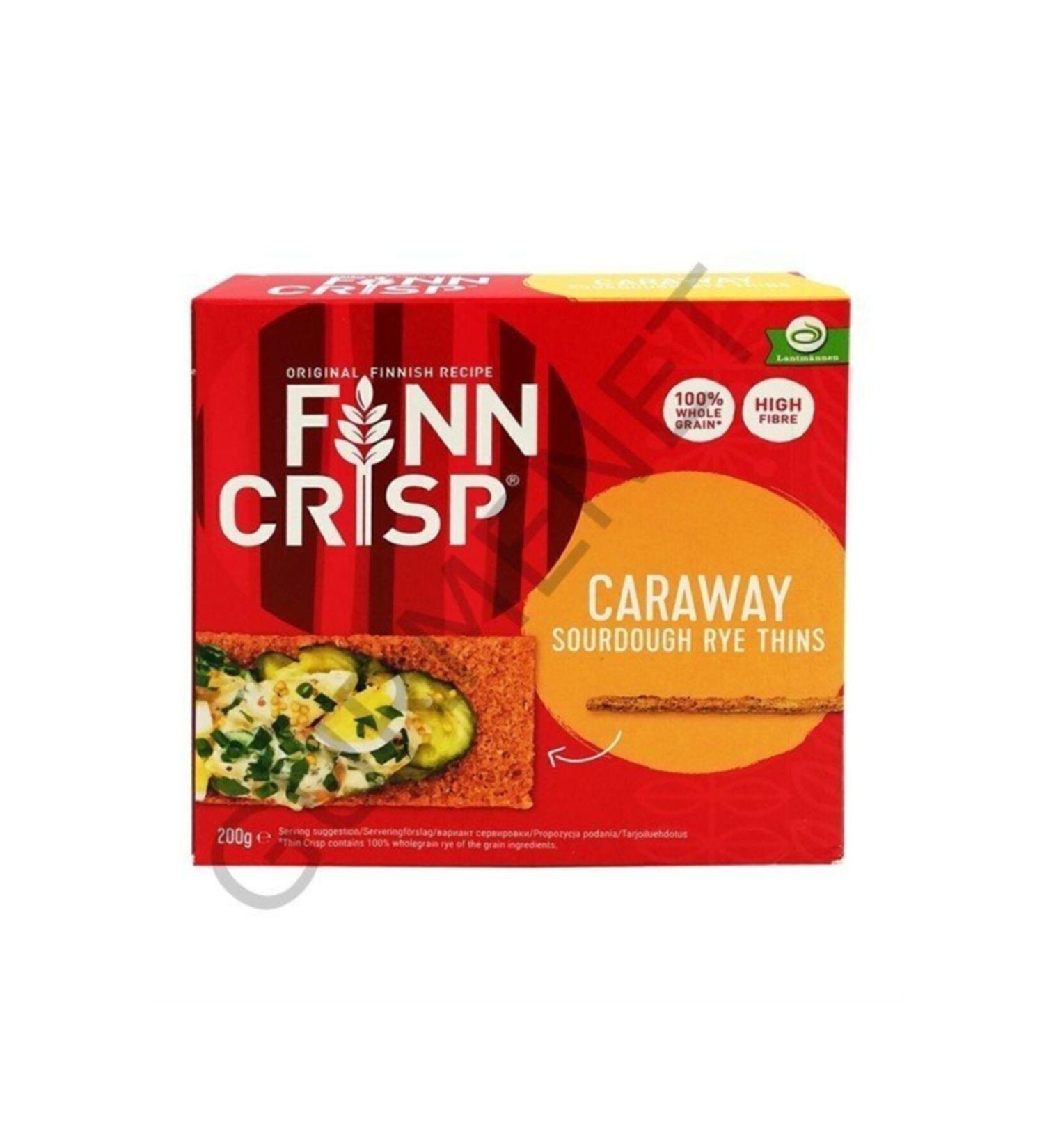 Finn Crisp Caraway Rye Crackers 200 gr
