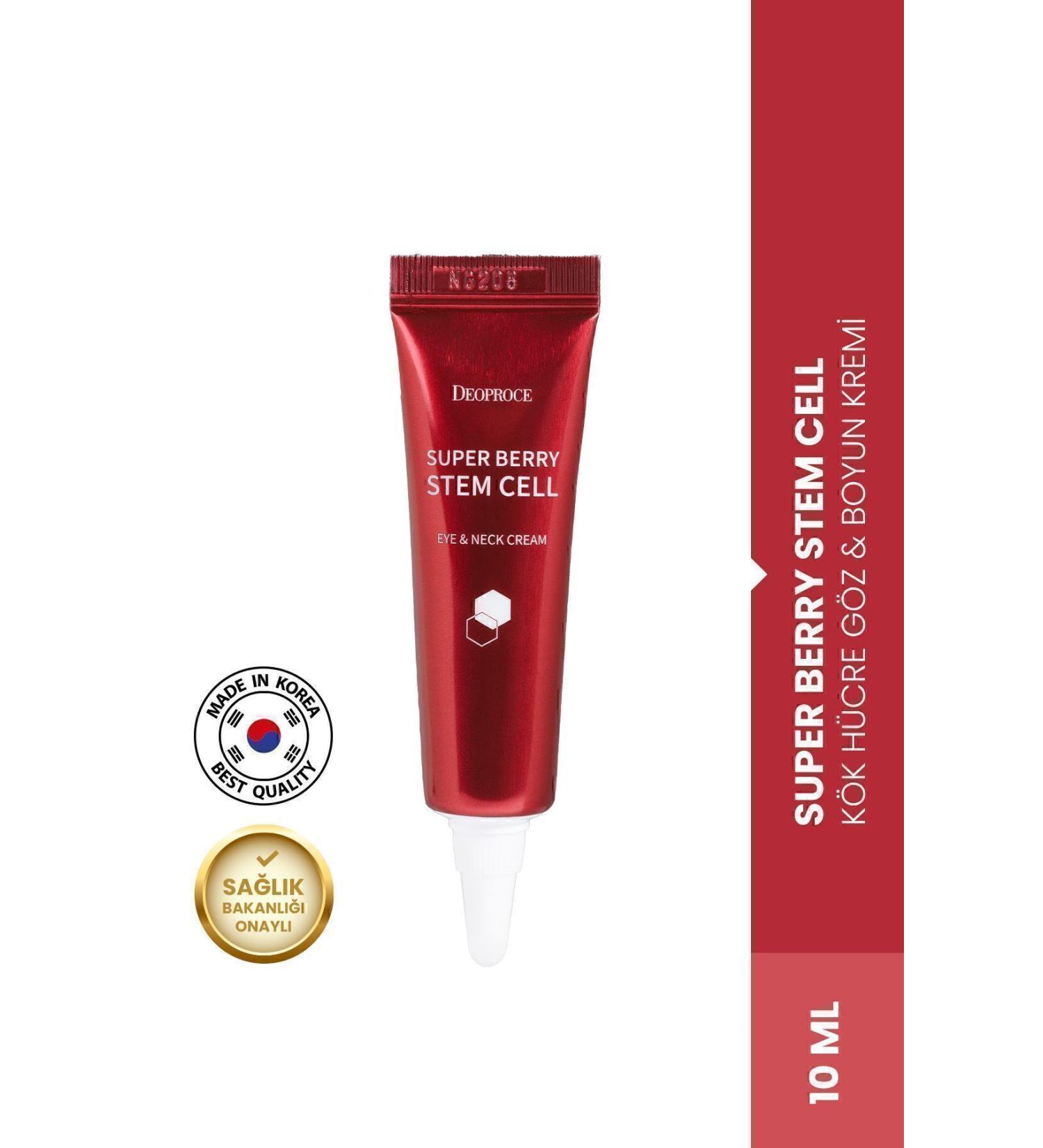 DEOPROCE Adenosine Containing Anti-Wrinkle Eye & Neck Cream That Eliminates Under-Eye Dark Spots 10 ml - Buy Online on GoSupps.com