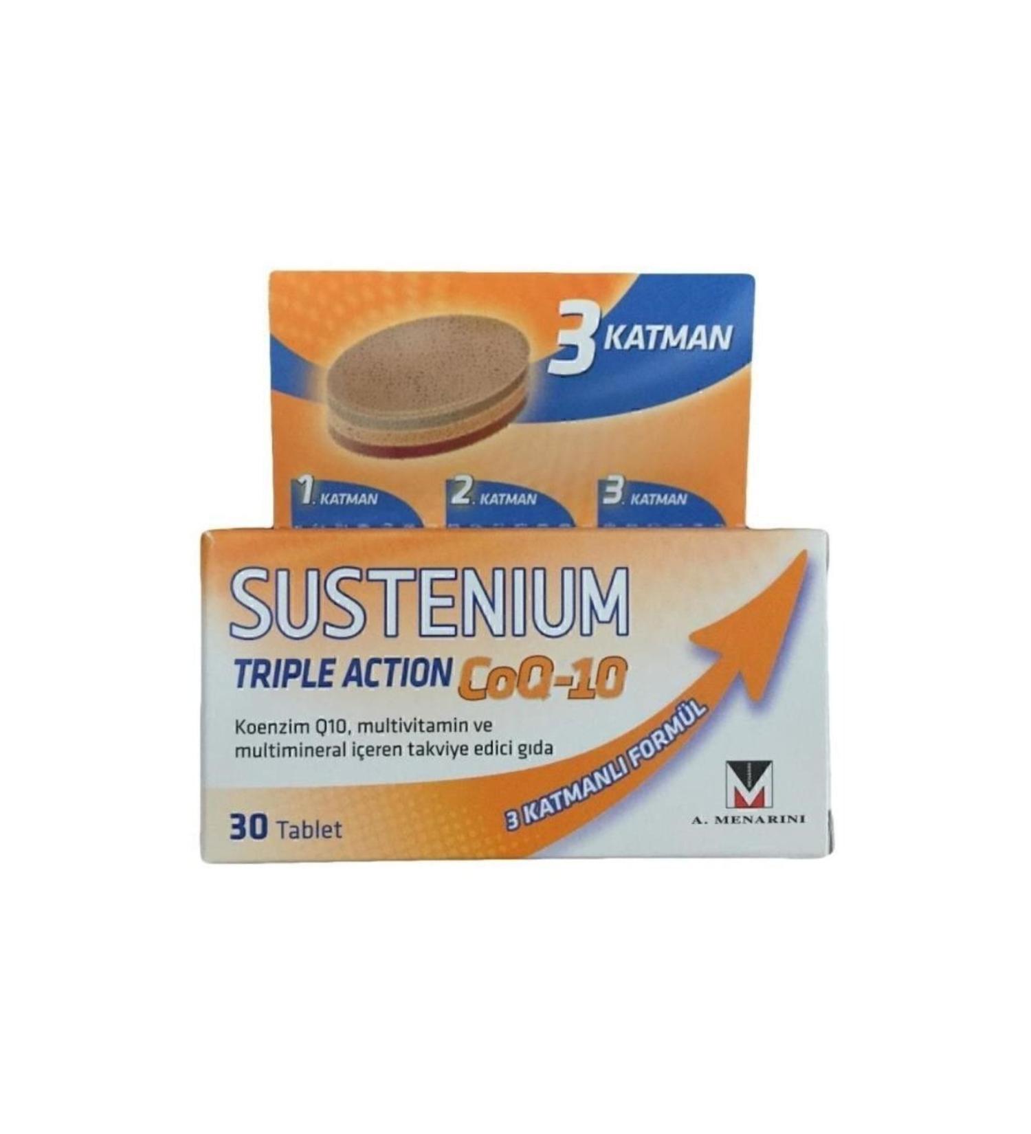 Sustenium Triple Action CoQ 10 30 Tablets (1 PIECE)