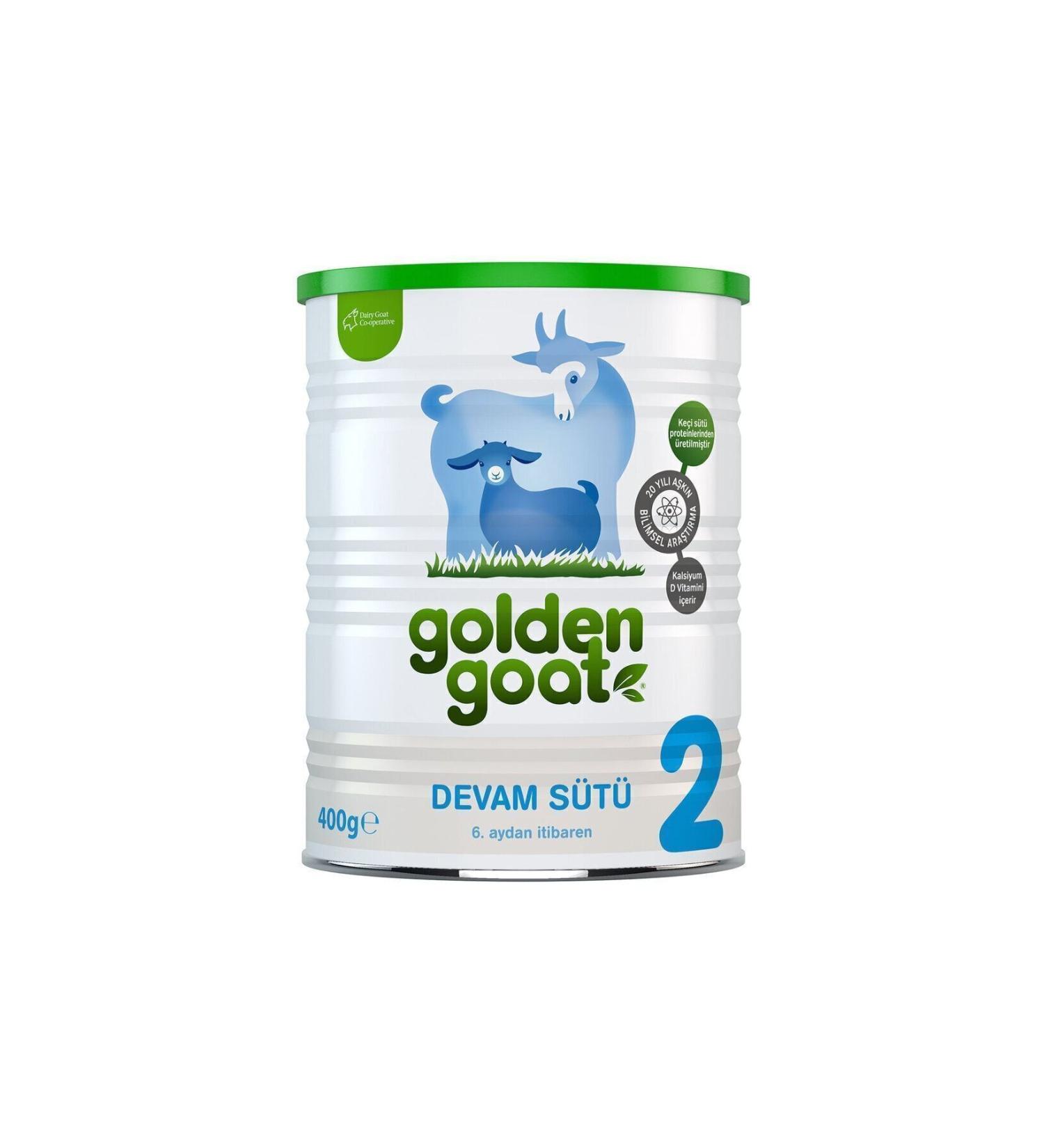 Golden Goat 2 Goat Milk Follow-On Milk 400 gr 6-12 Months