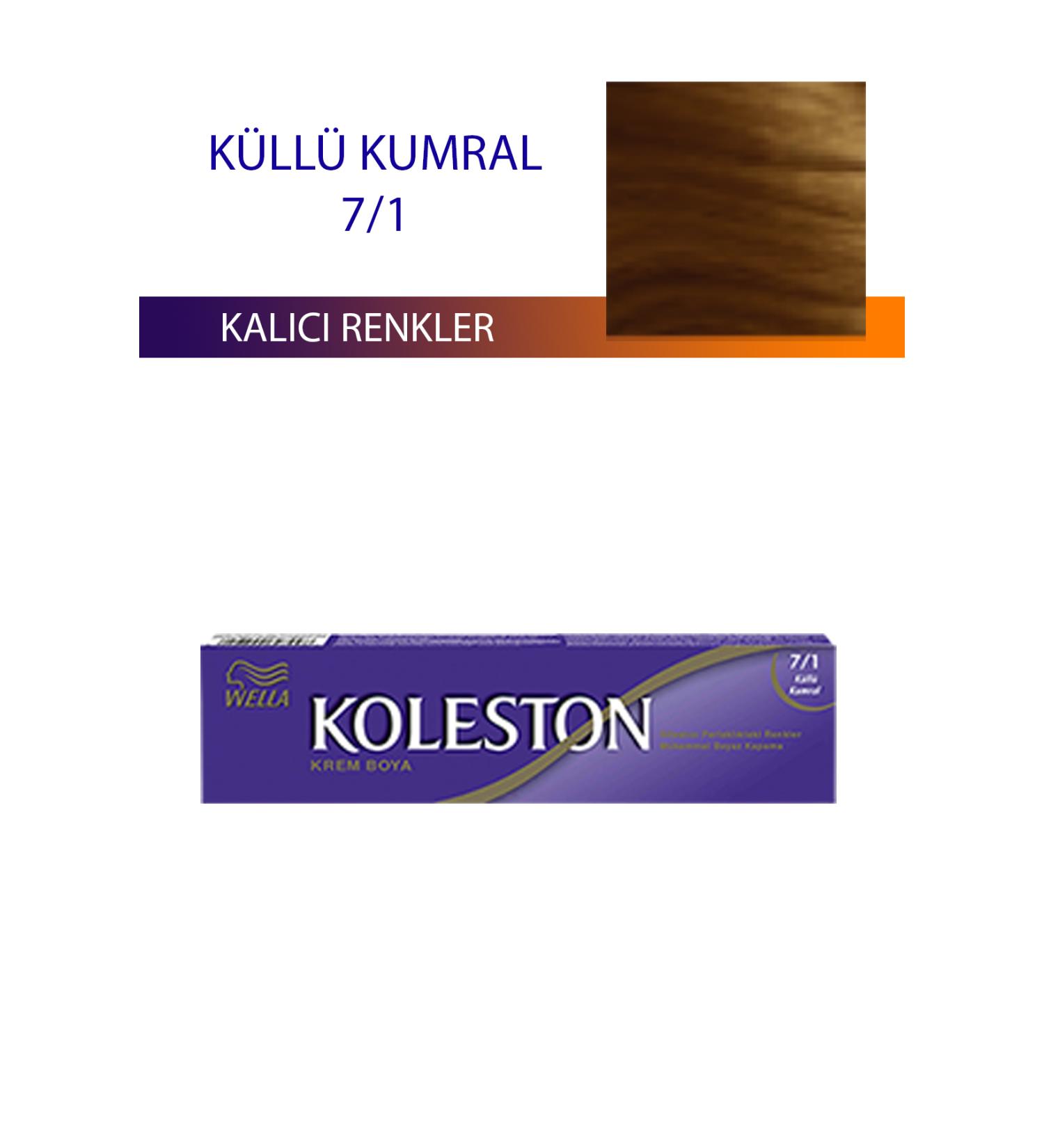 AYKAN Single Tube Dye Hair Dye Ash Blonde 7/1 - AYK5239-6096