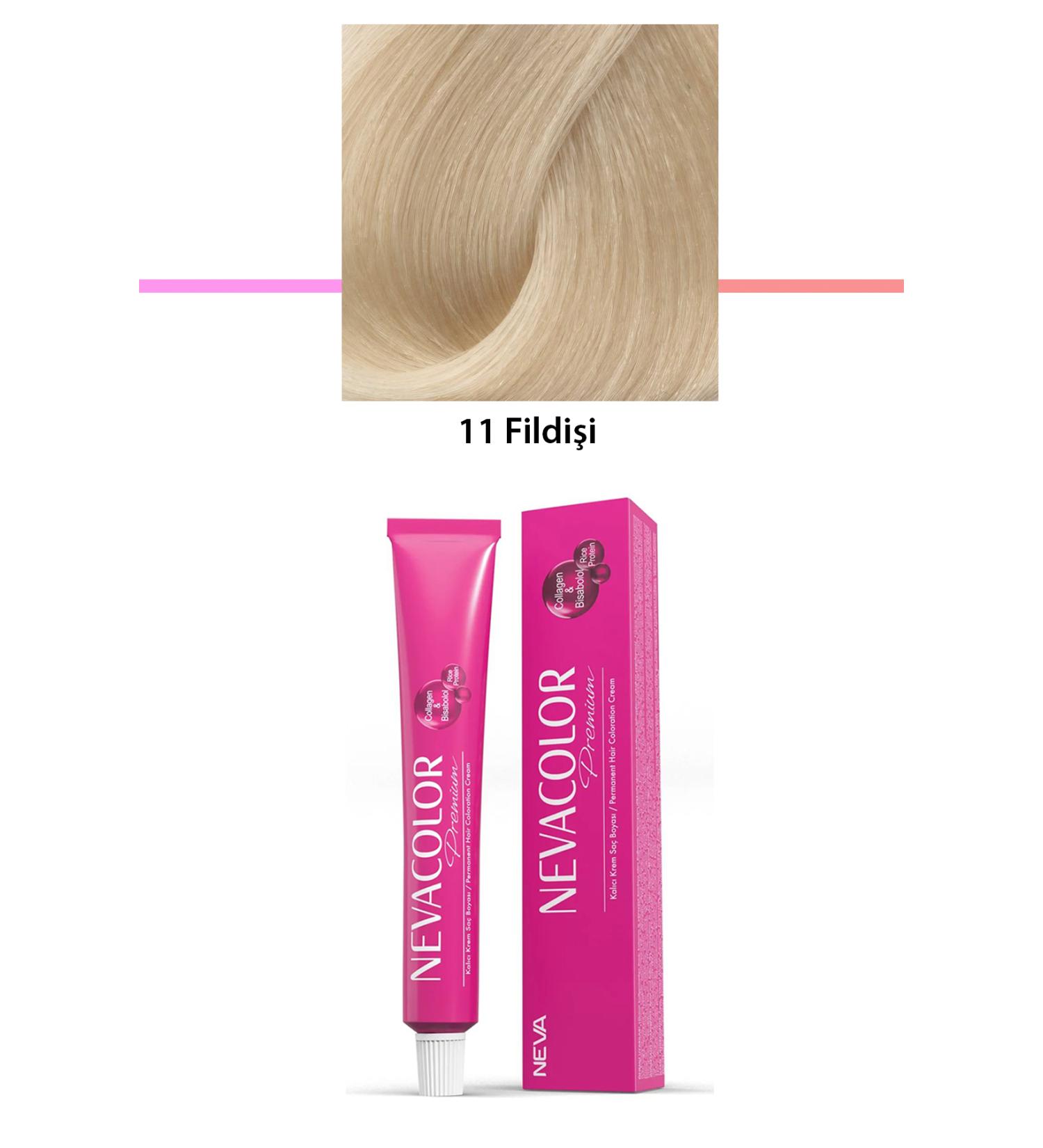 Calleren Premium 11 Ivory - Permanent Cream Hair Dye 50 g Tube - CLN9222-7364