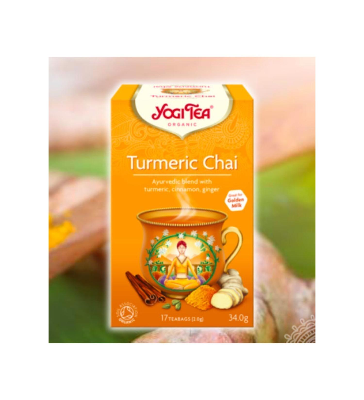 LWP Shop Yogi Tea Turmeric Chai Tea
