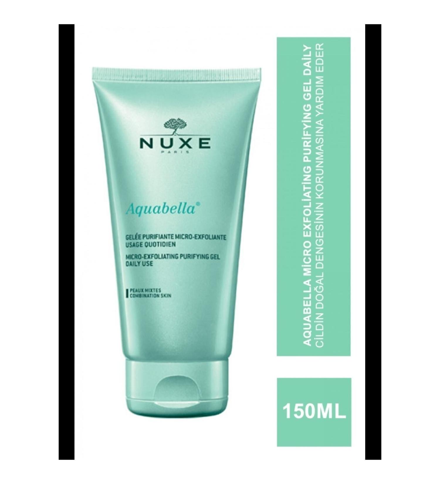 Nuxe Aquabella Micro Exfoliating Purifying Gel Daily Use Purifying Gel 150ml Renewal114