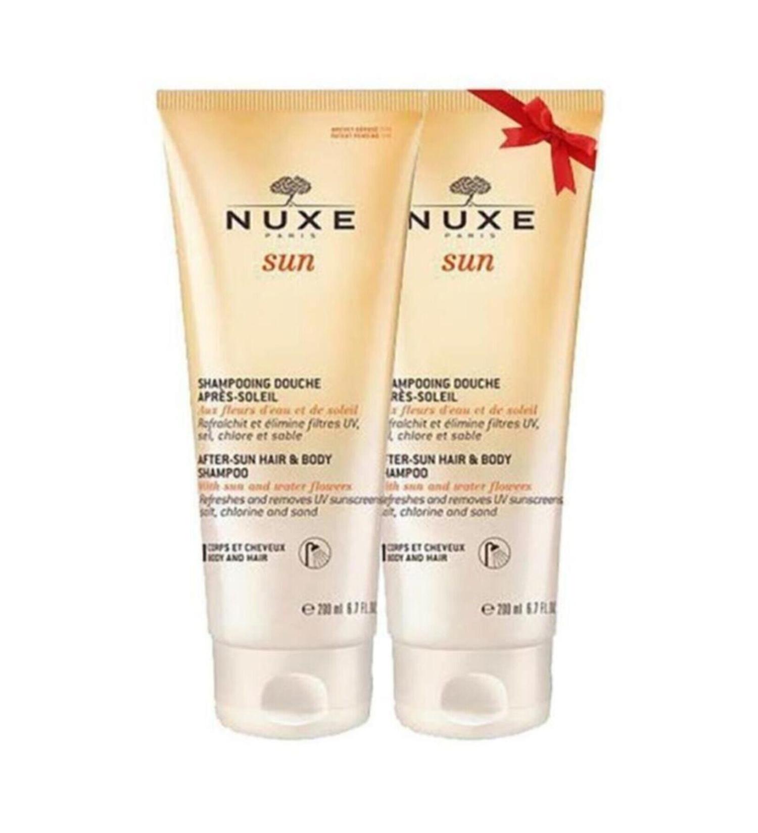 Nuxe Sun After Sun Hair Body Shampoo 2 x 200 ml