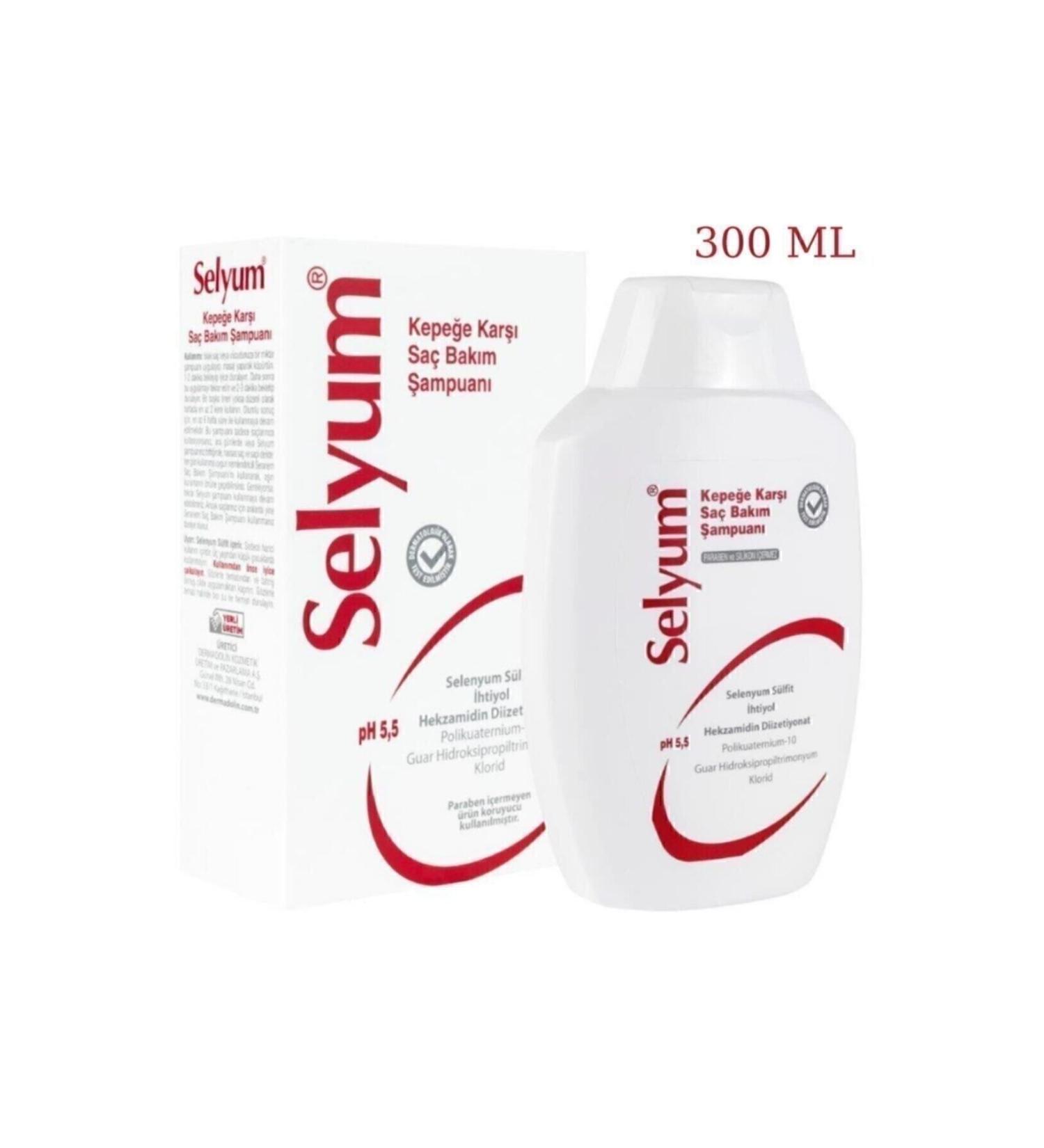 Dermadolin Selyum Anti-Dandruff Shampoo 300 Ml - Buy Online on GoSupps.com