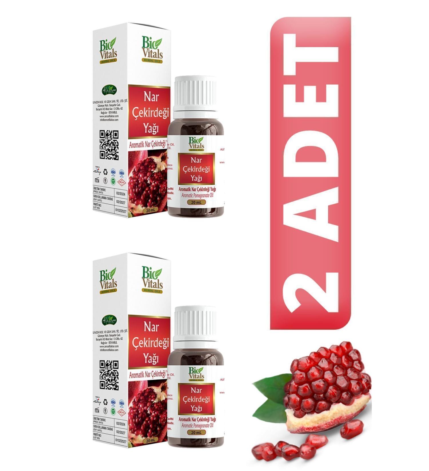 Bio Vitals Pomegranate Seed Oil 20 ml 2 PIECES