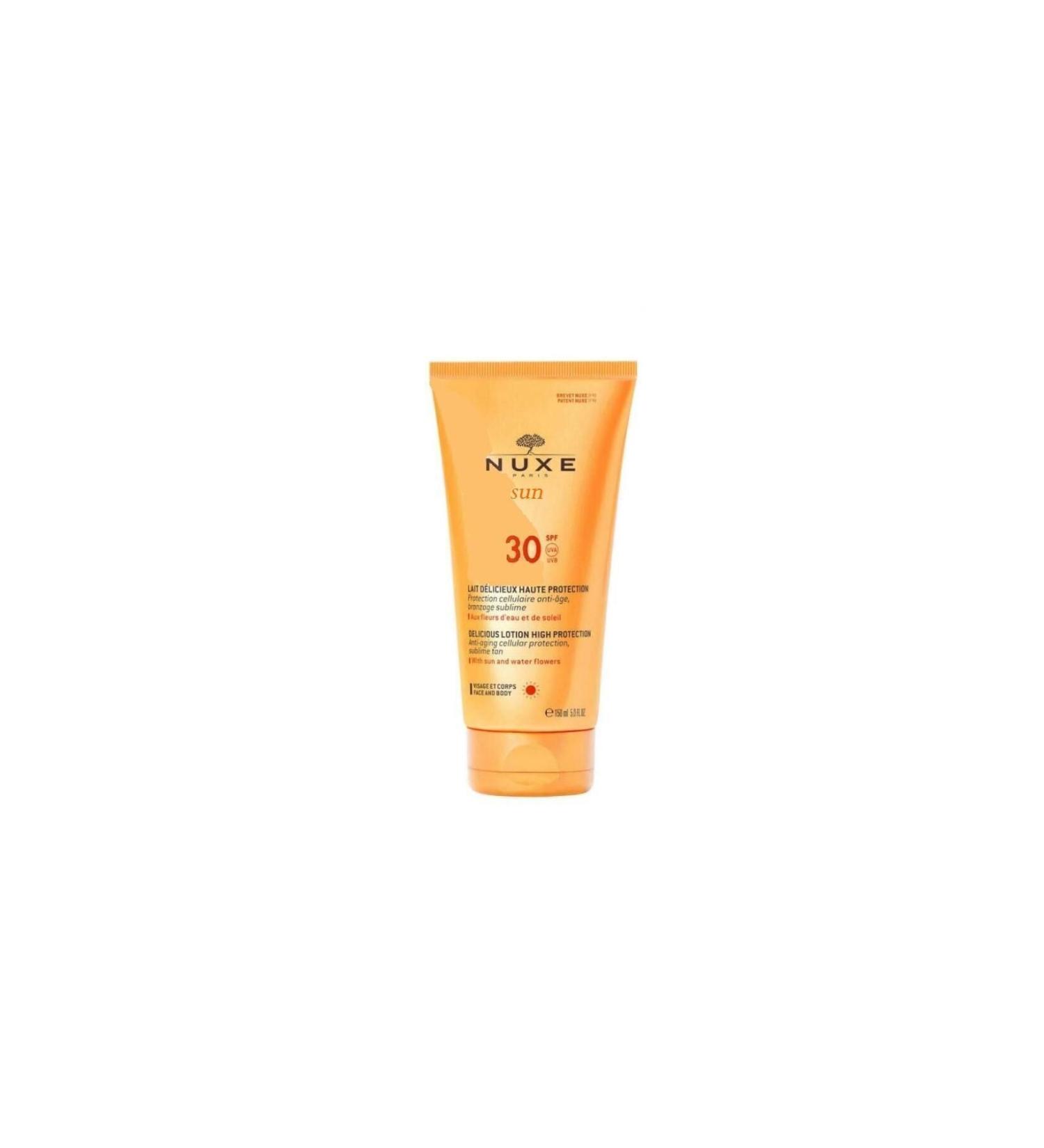 Nuxe Sun Spf30 Lait Delicieux Sunscreen Milk 150ml