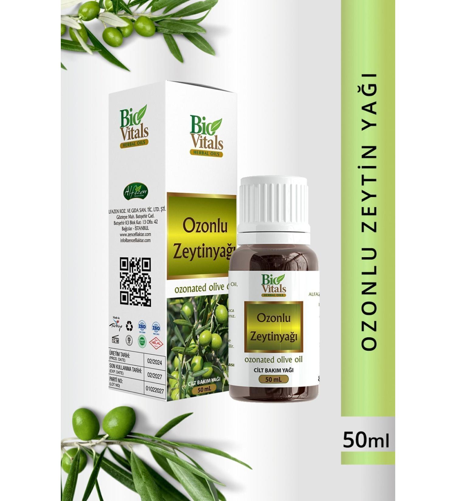 Bio Vitals Ozonated Olive Oil 50 ml - Buy Online on GoSupps.com