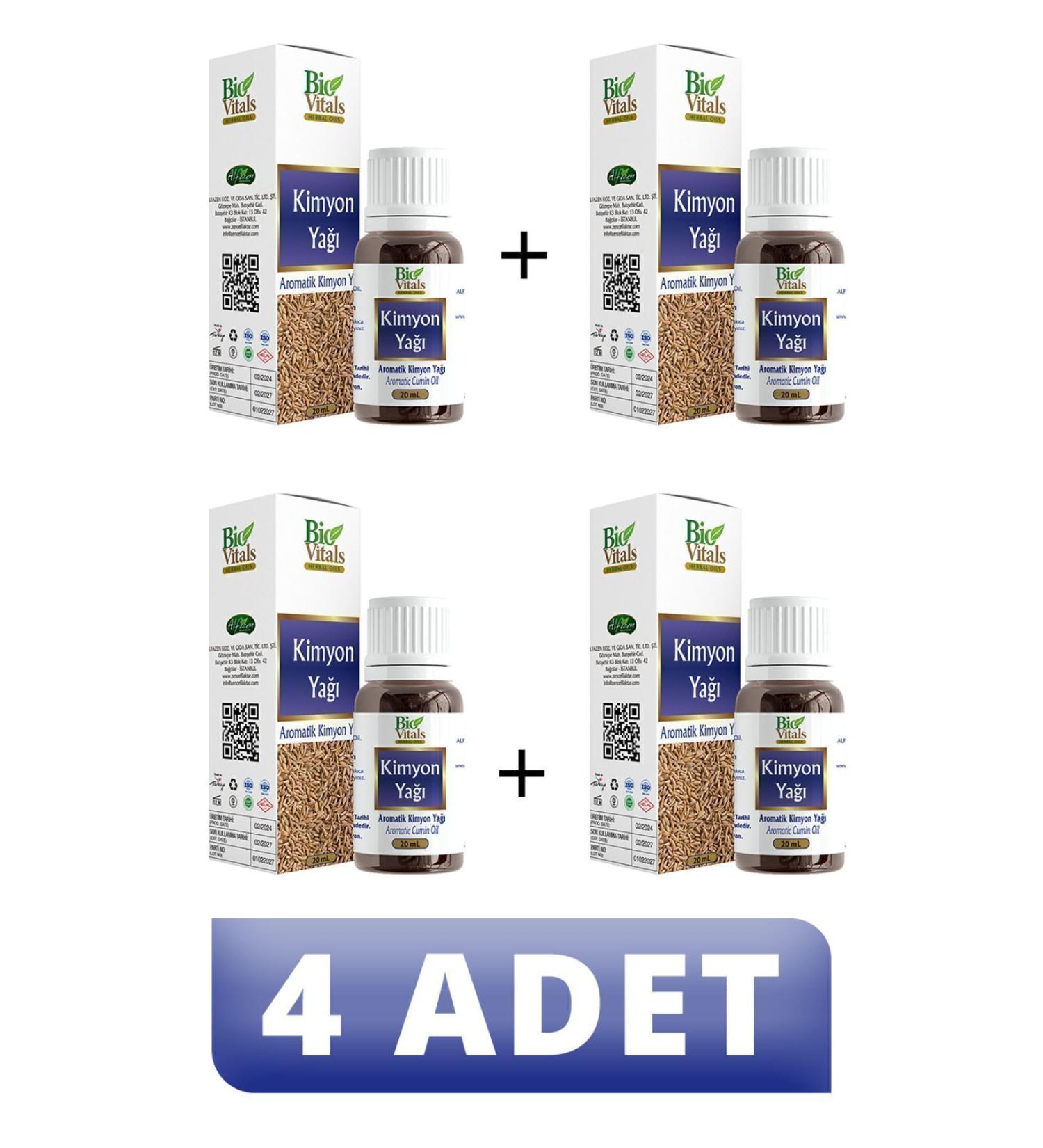 Bio Vitals Cumin Oil 20 ml 4 PIECES