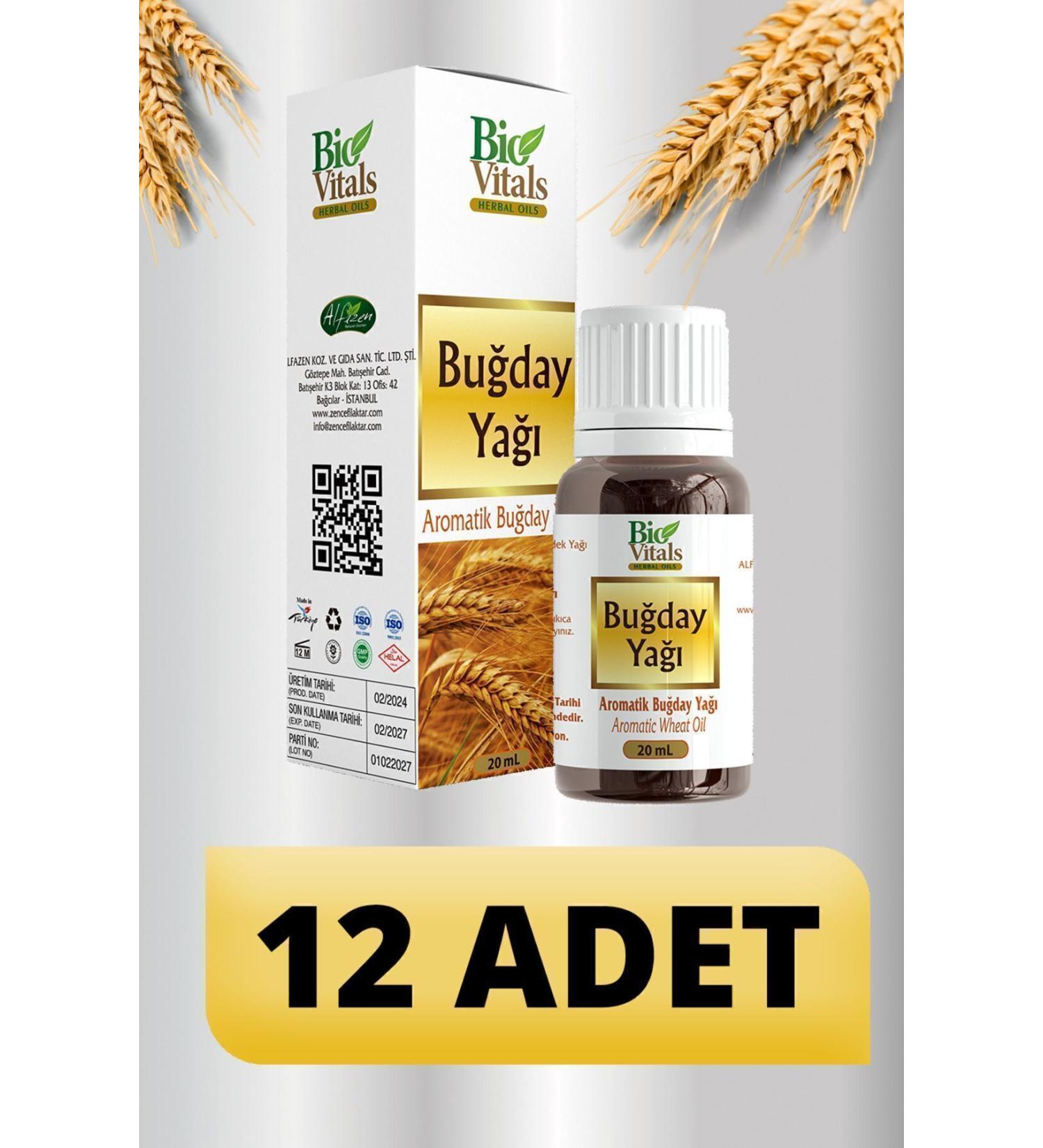 Bio Vitals Wheat Oil 12 PCS-Box 20 ml