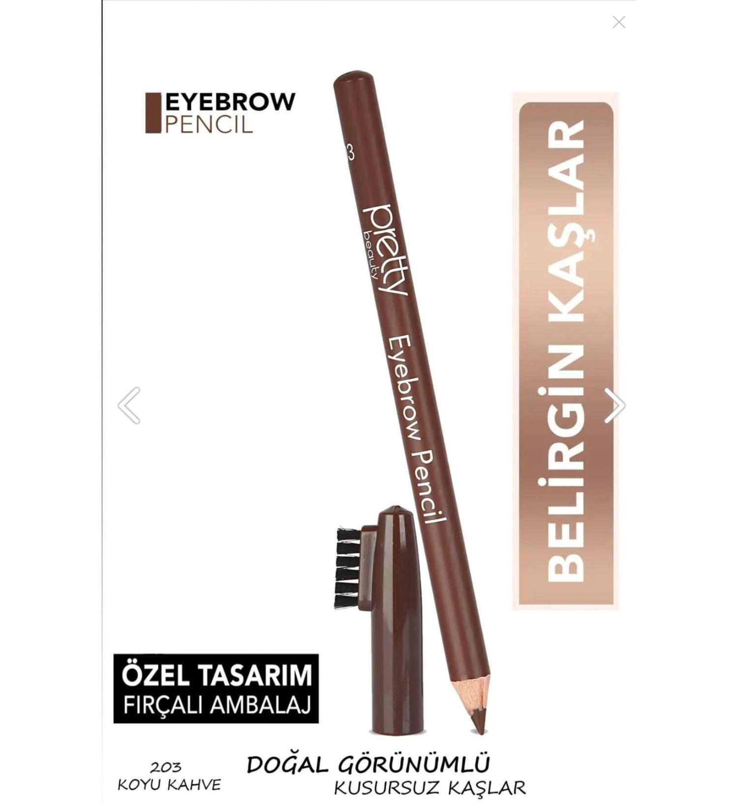 NIVENE Light Brown Eyebrow Pencil - Eyebrow Pencil 203 - Buy Online on GoSupps.com