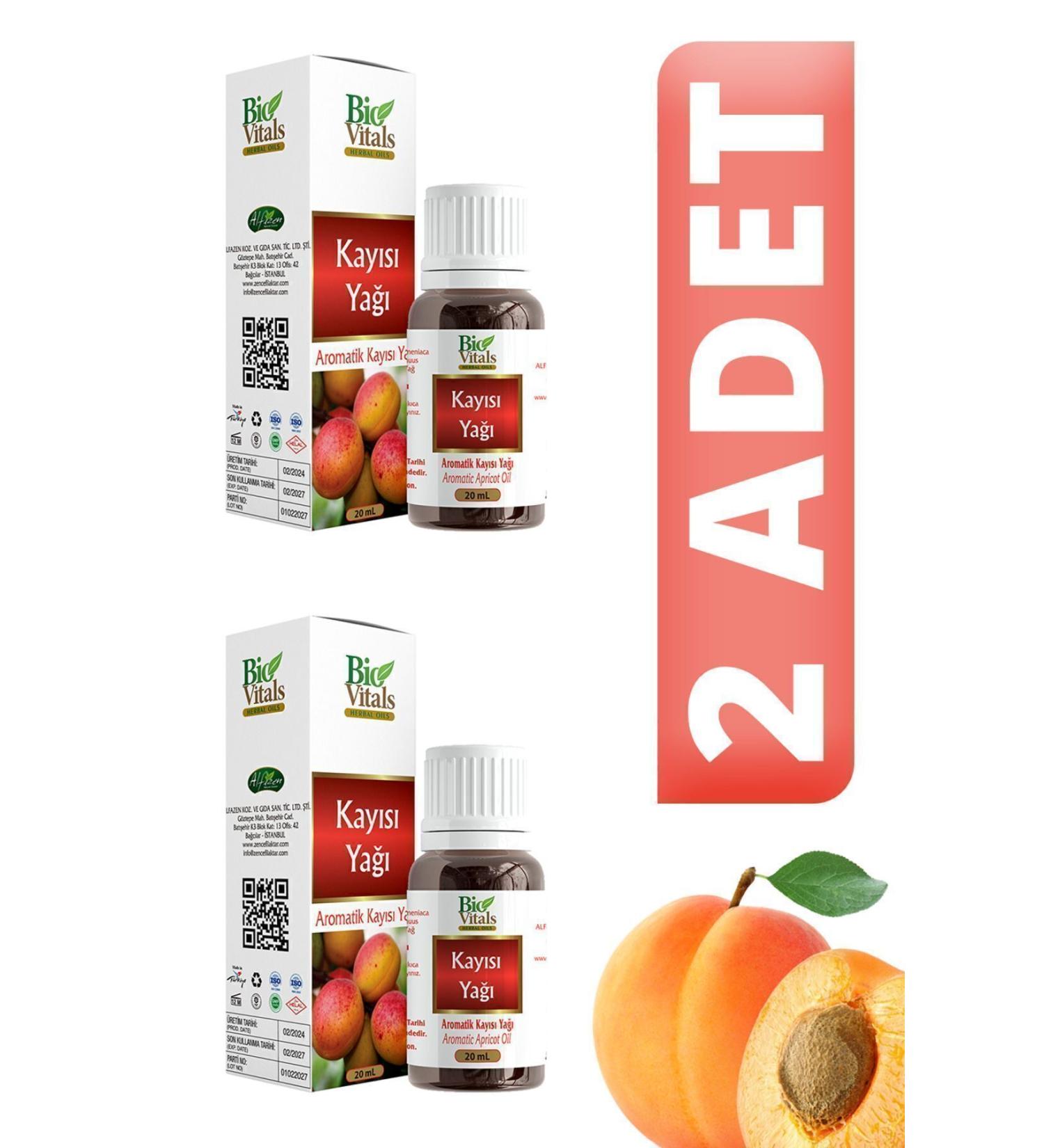 Bio Vitals Apricot Oil 20 ml 2 PIECES