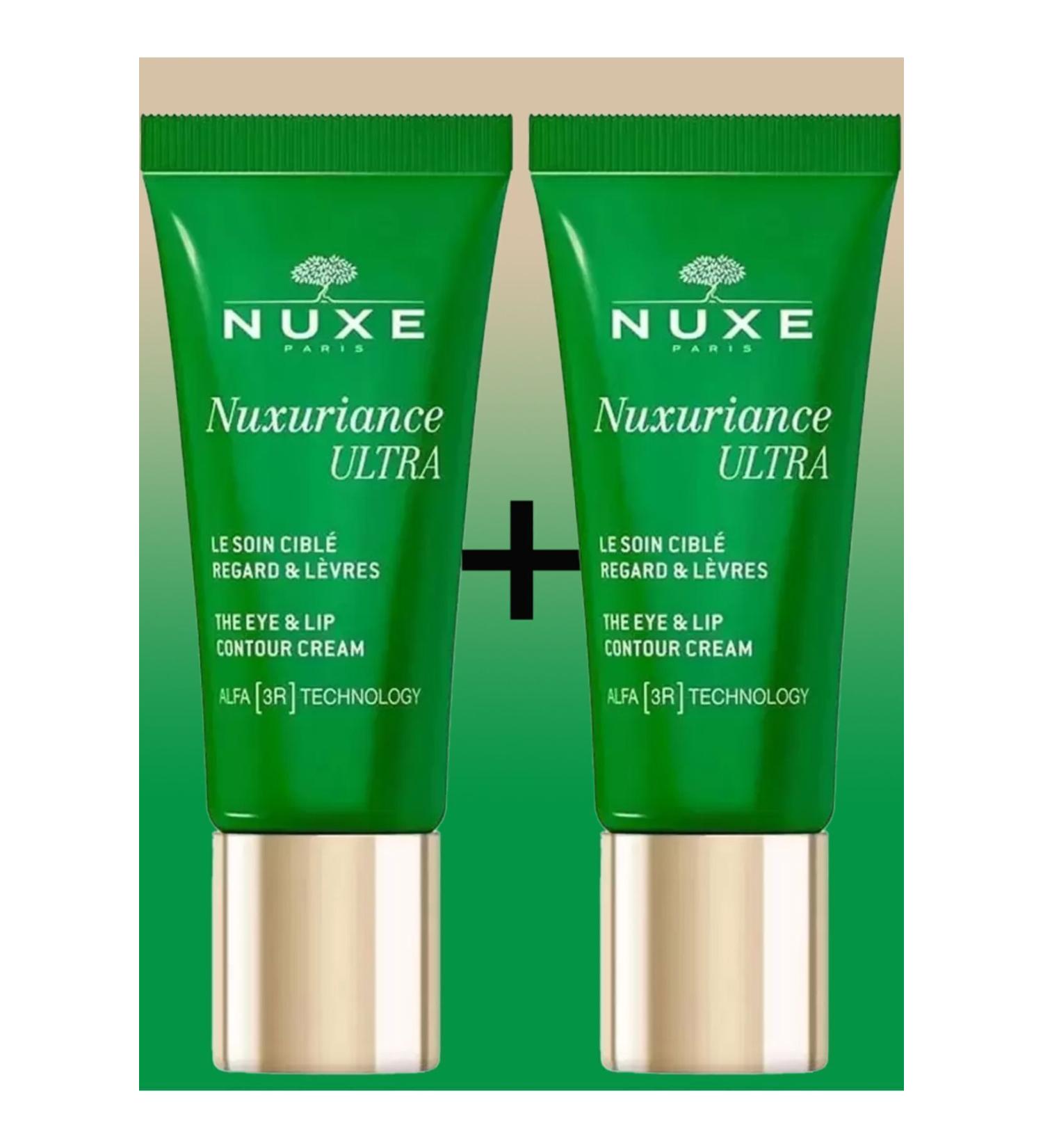 Nuxe Nuxuriance Ultra Eye & Lip Contour Cream 15ml X2