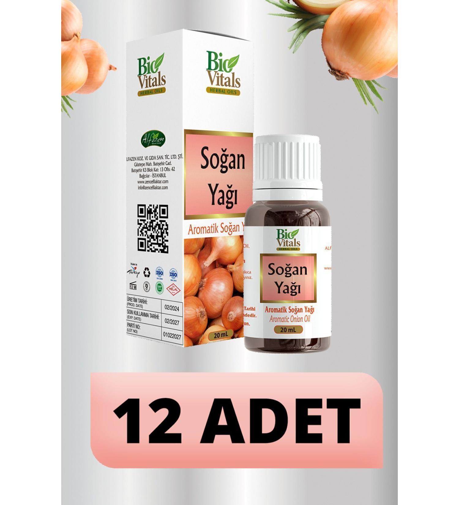 Bio Vitals Onion Oil 12 PCS-Box 20 ml