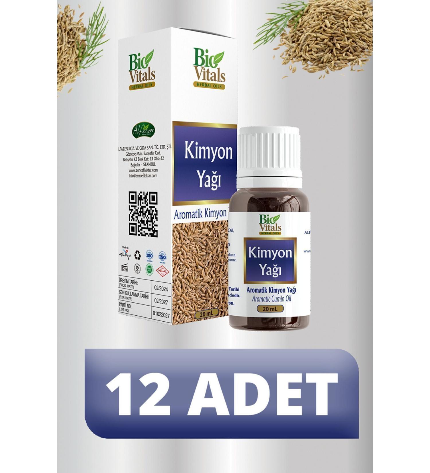 Bio Vitals Cumin Oil 12 PCS-Box 20 ml