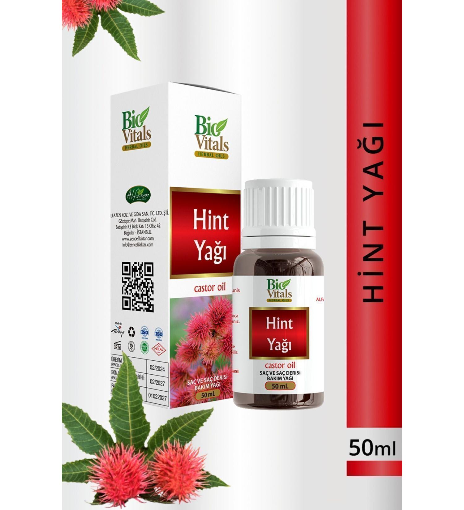 Bio Vitals Castor Oil 50 ml - Buy Online on GoSupps.com