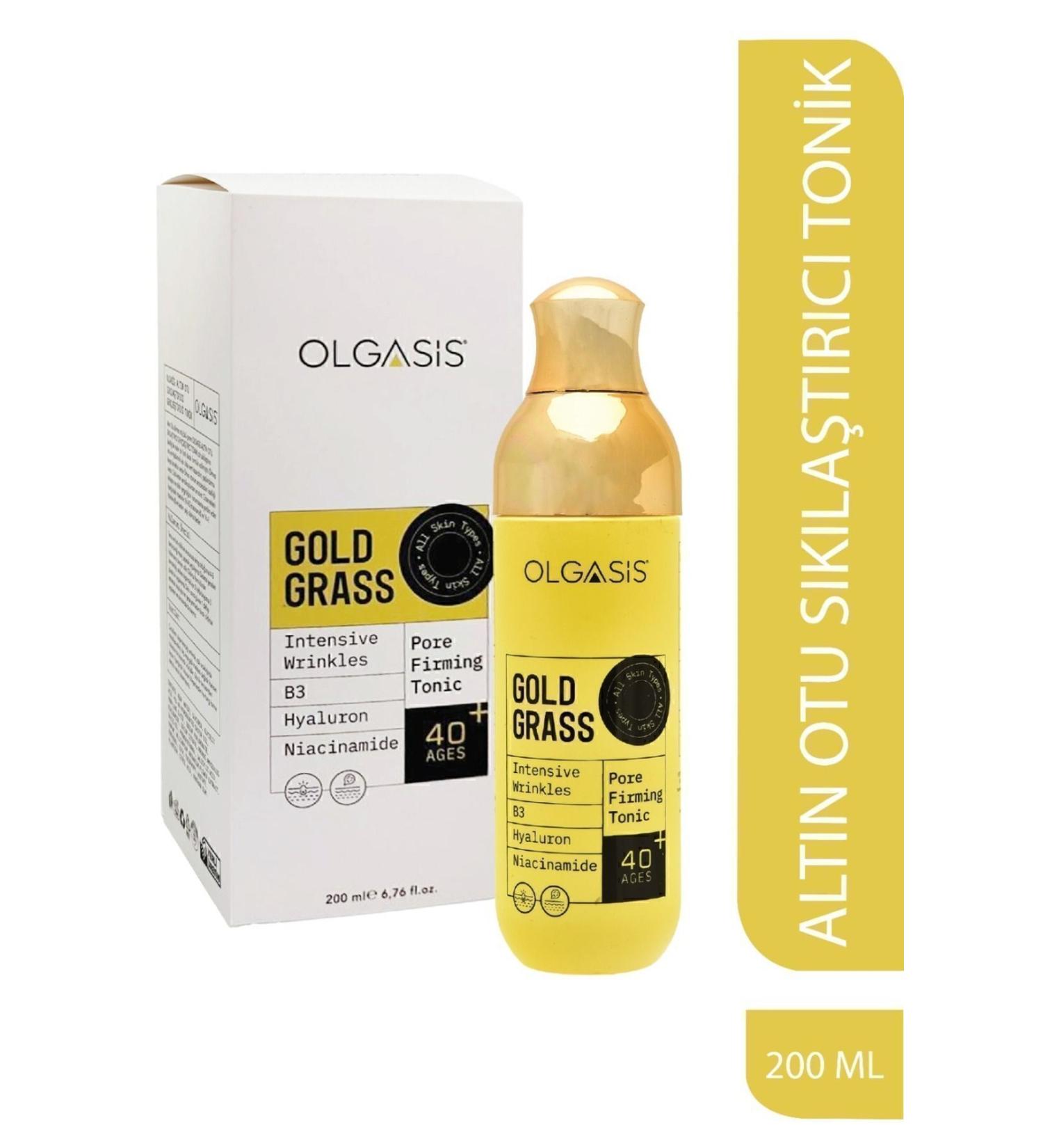 Olgasis Gold Grass Tonic 40 Golden Grass Firming Anti-Aging Pore Tightening Tonic 200 ml