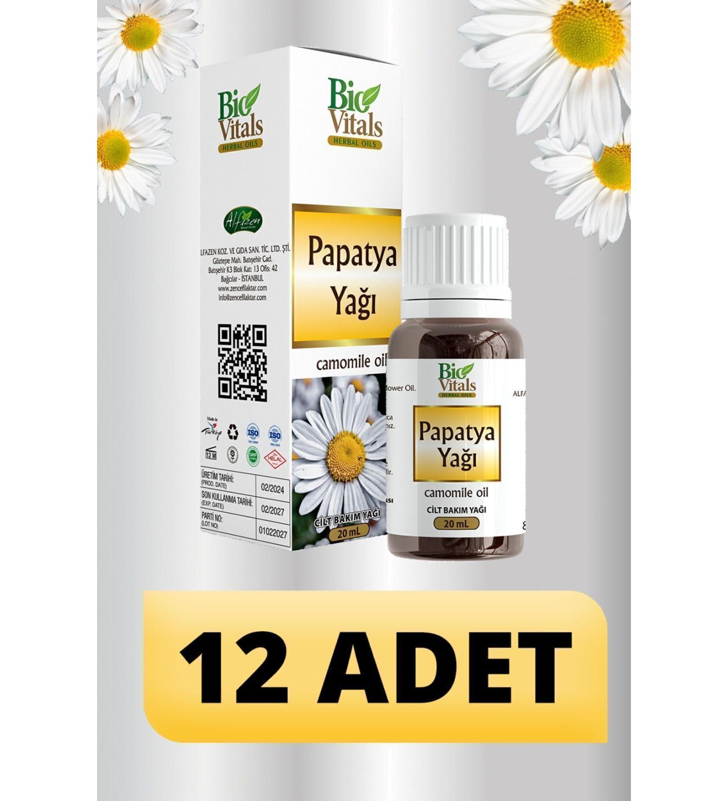 Bio Vitals Chamomile Oil 12 PCS-Box 20 ml