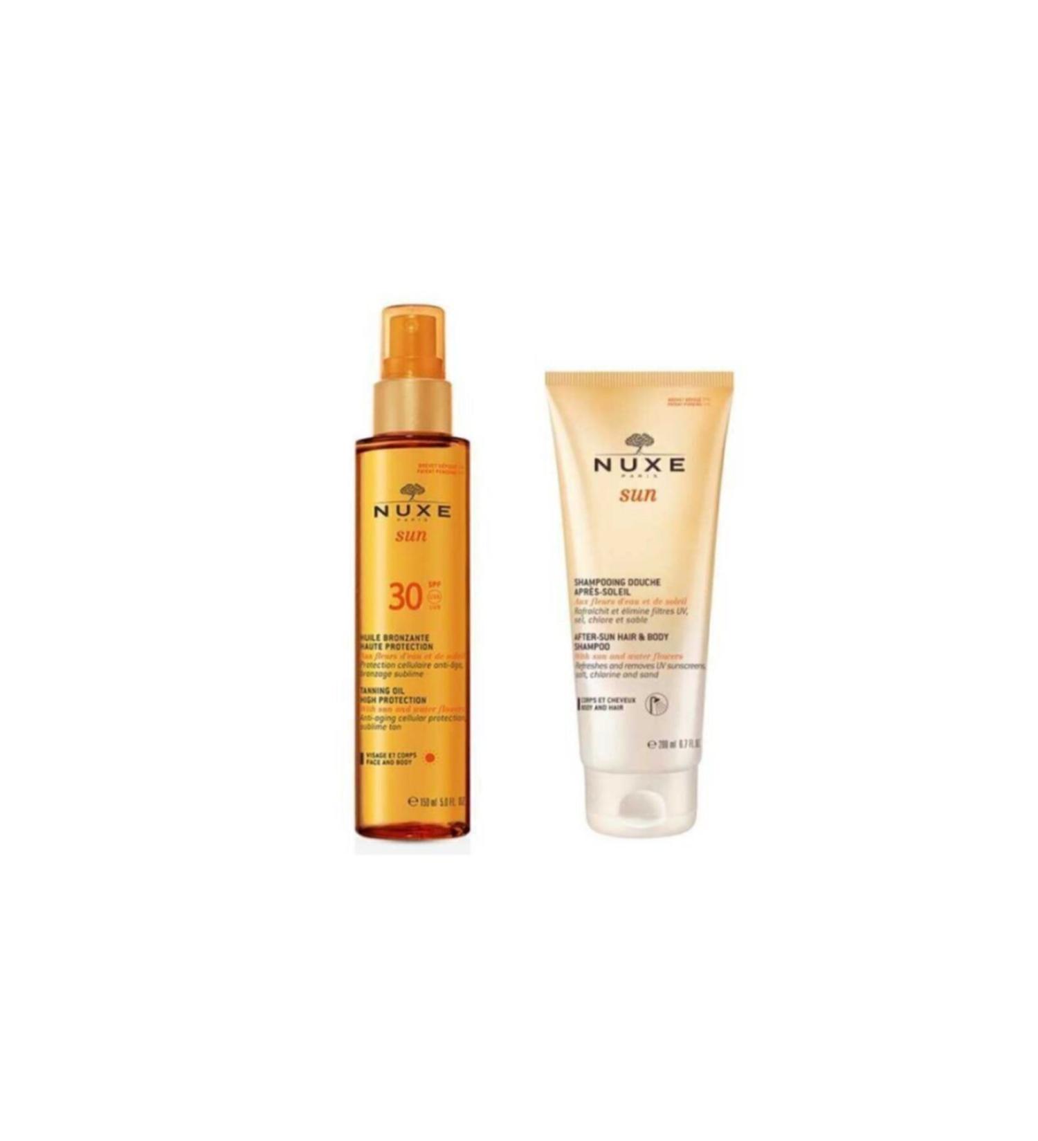 Nuxe Sun Huile Spf 30 Coffret