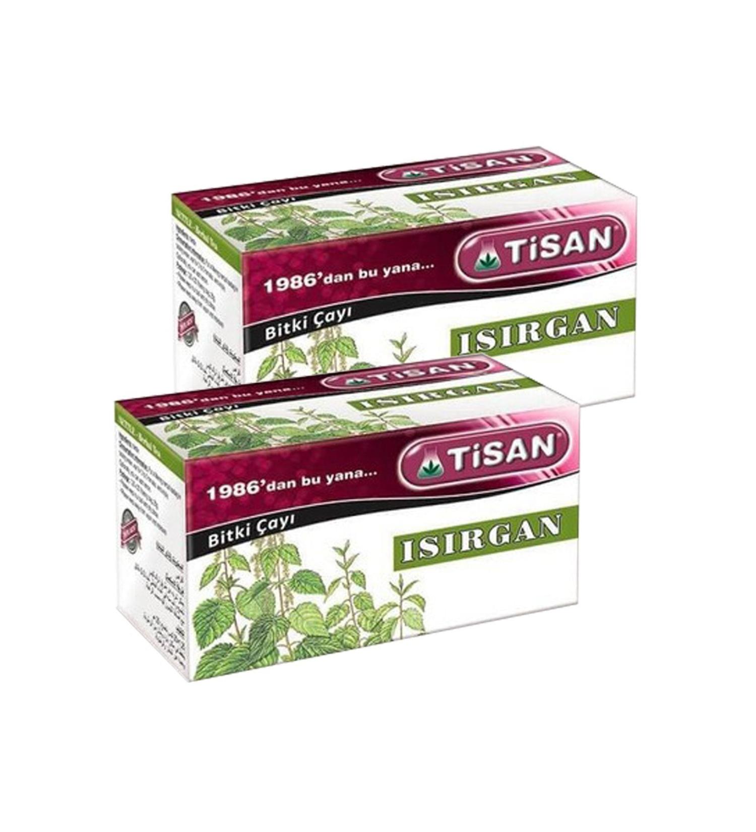 Tisan 2 Boxes Nettle Tea Bag Nettle Herbal Tea Tea Nettle Tea Bag 2 Pk.
