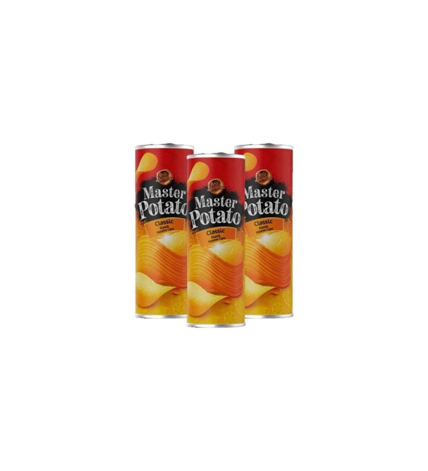 Master Potato Original Chips 160 gr 3 Pieces