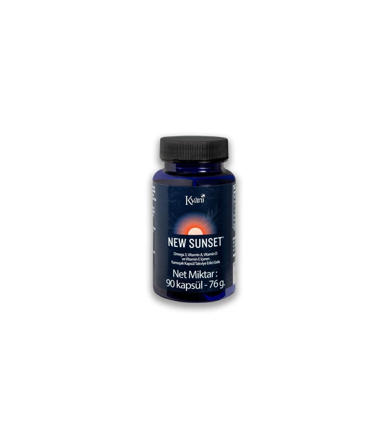 KYANI Food Supplement And Fish Oil Omega 3 Ky ni Sunset - Buy Online on GoSupps.com