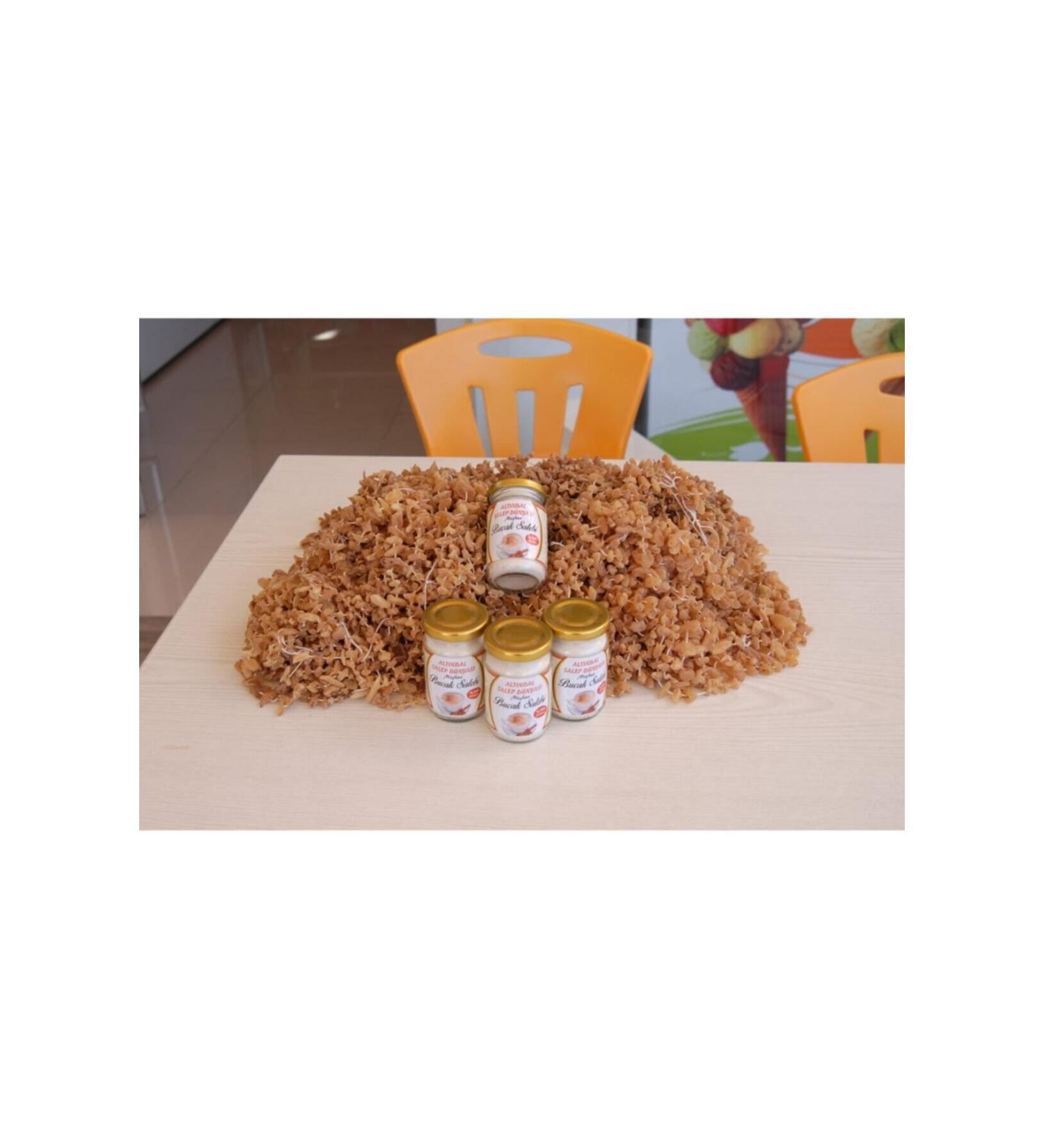 Alt ndal Salep World Bucak Additive-Free 100% Natural Bucak Salep 100gr Sahlep