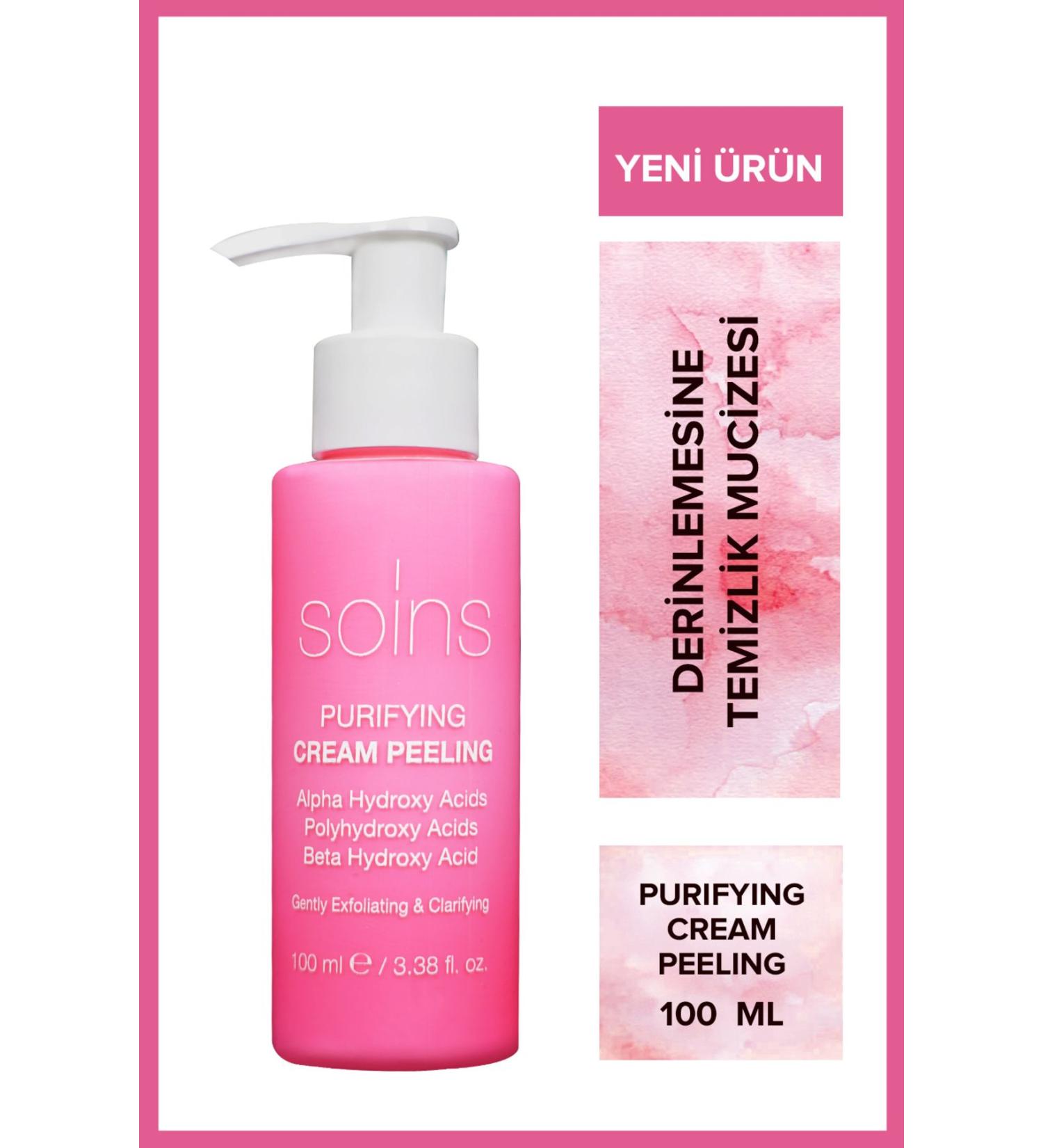 Soins Organic Purifying Cream Peeling 100 ml - Buy Online on GoSupps.com