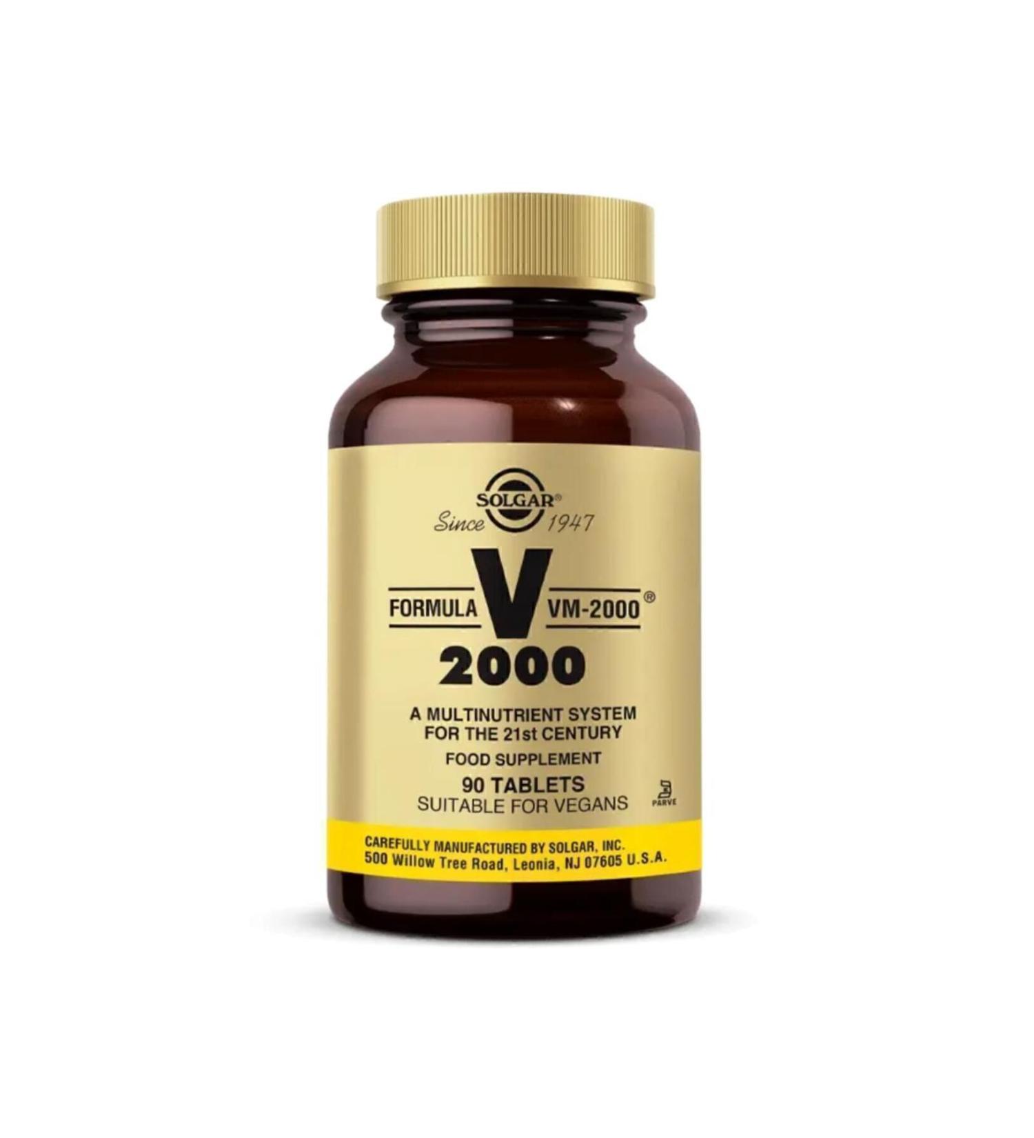 Solgar Vm 2000 Multivitamin 90 Capsules
