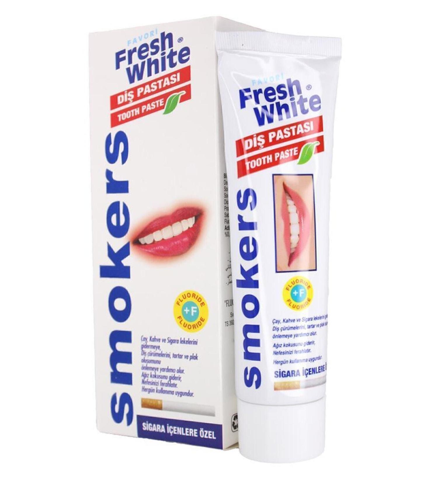 Fresh White Smokers Toothpaste 90 gr