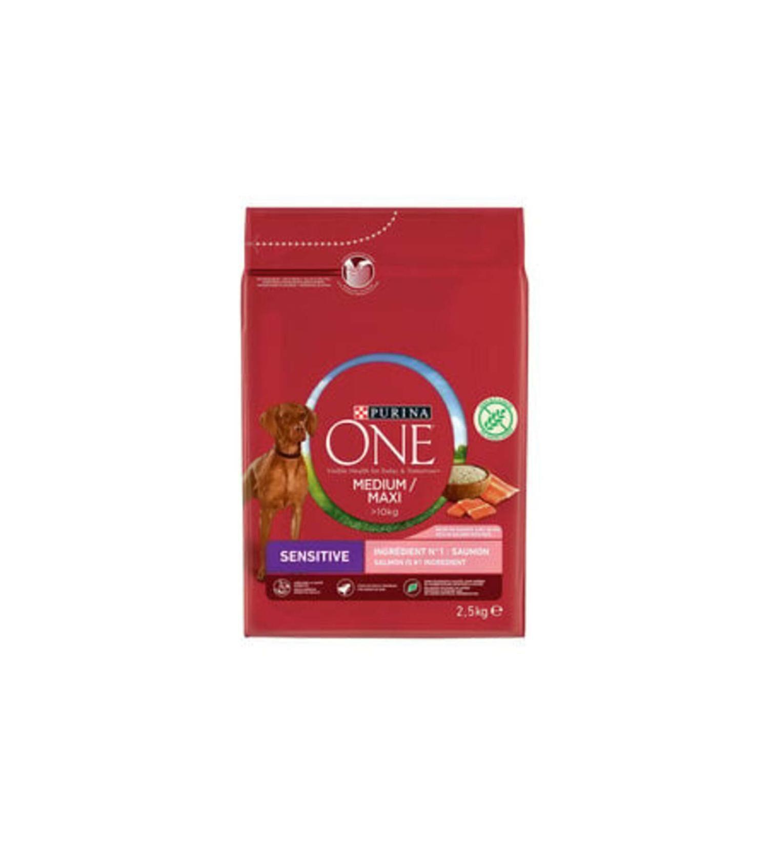 Purina One Adult Dogs with Salmon 2.5 Kg (1 PIECE)