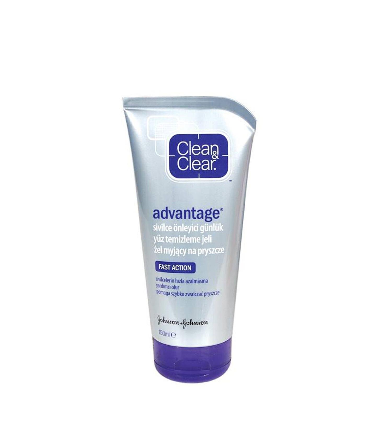 Clean & Clear Advantage Anti-Acne Facial Cleansing Gel 3574660177596