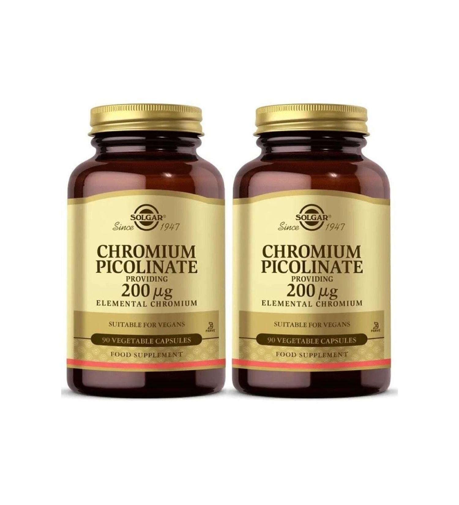Solgar Chromium Picolinate 200 Mcg - Buy Online on GoSupps.com