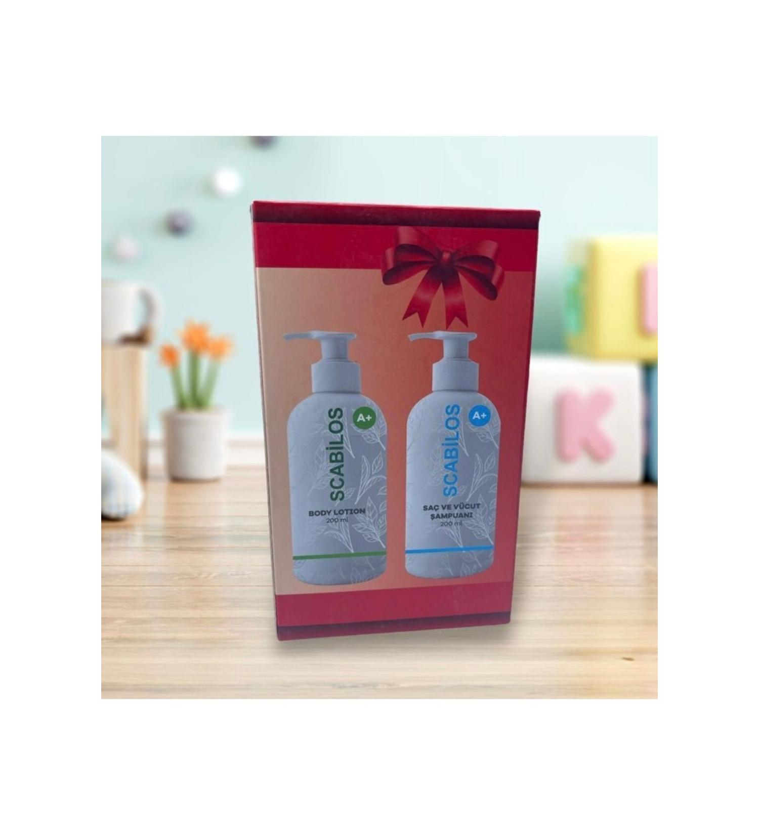 SCAB LOS 200 ml Lotion and 200 ml Shampoo (For Scabies_itch Relief) - Buy Online on GoSupps.com