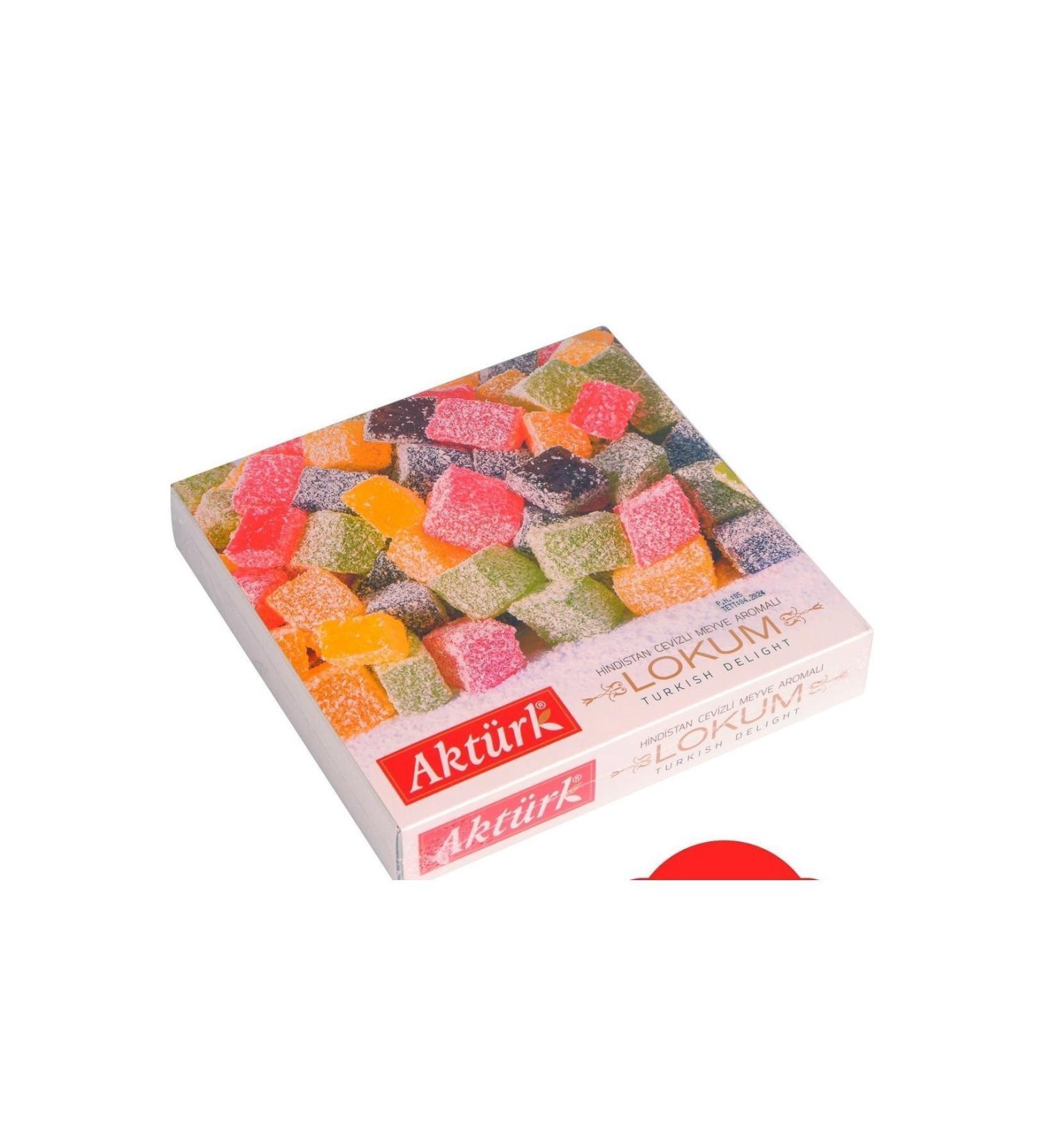 Akt rk 2 Pieces Coconut Fruit Flavored Double Roasted Turkish Delight 2 * 300 gr