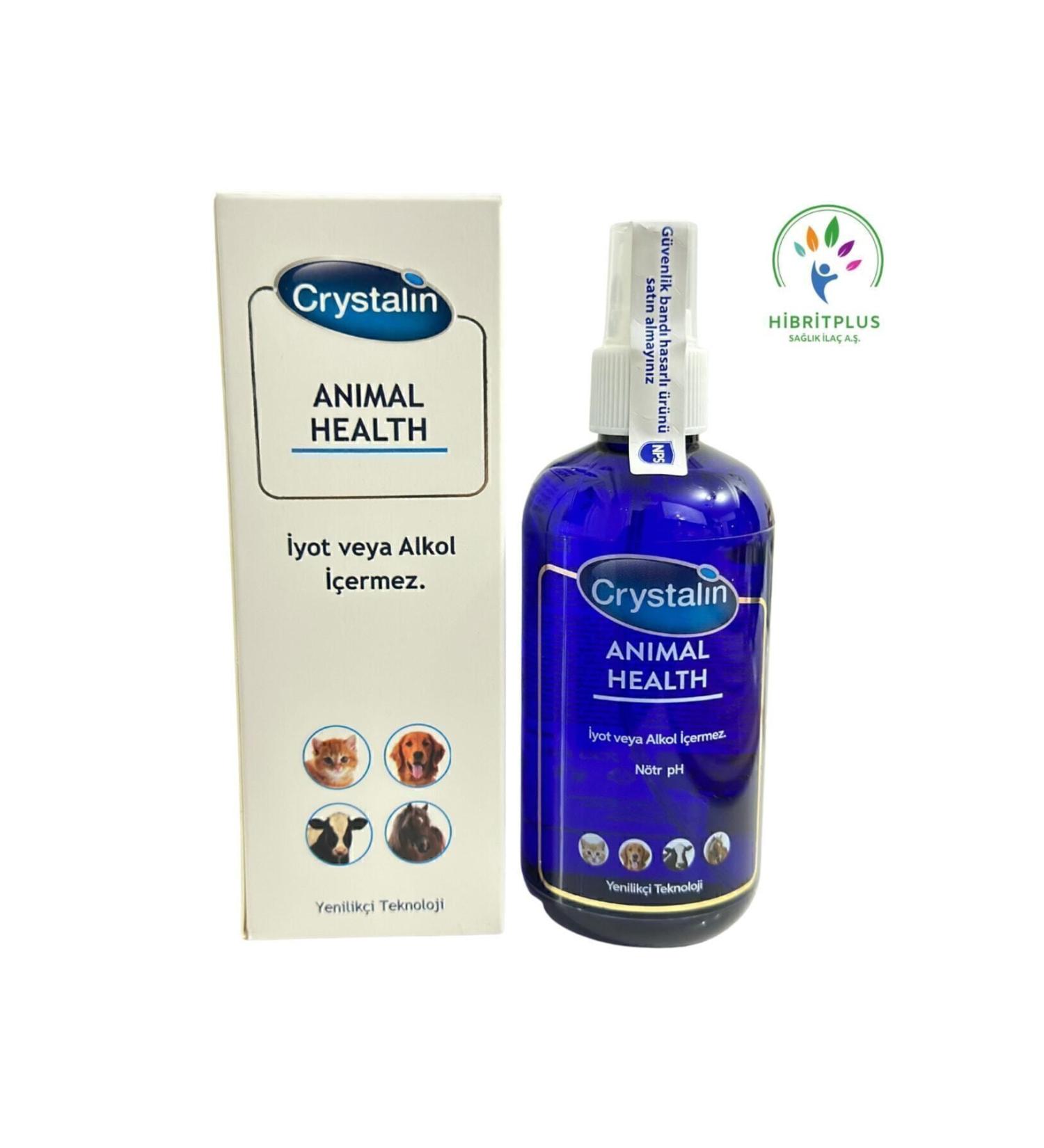 Crystalin 2026 Expiry Animal Health Wound Care Solution 250 ml Cat Dog