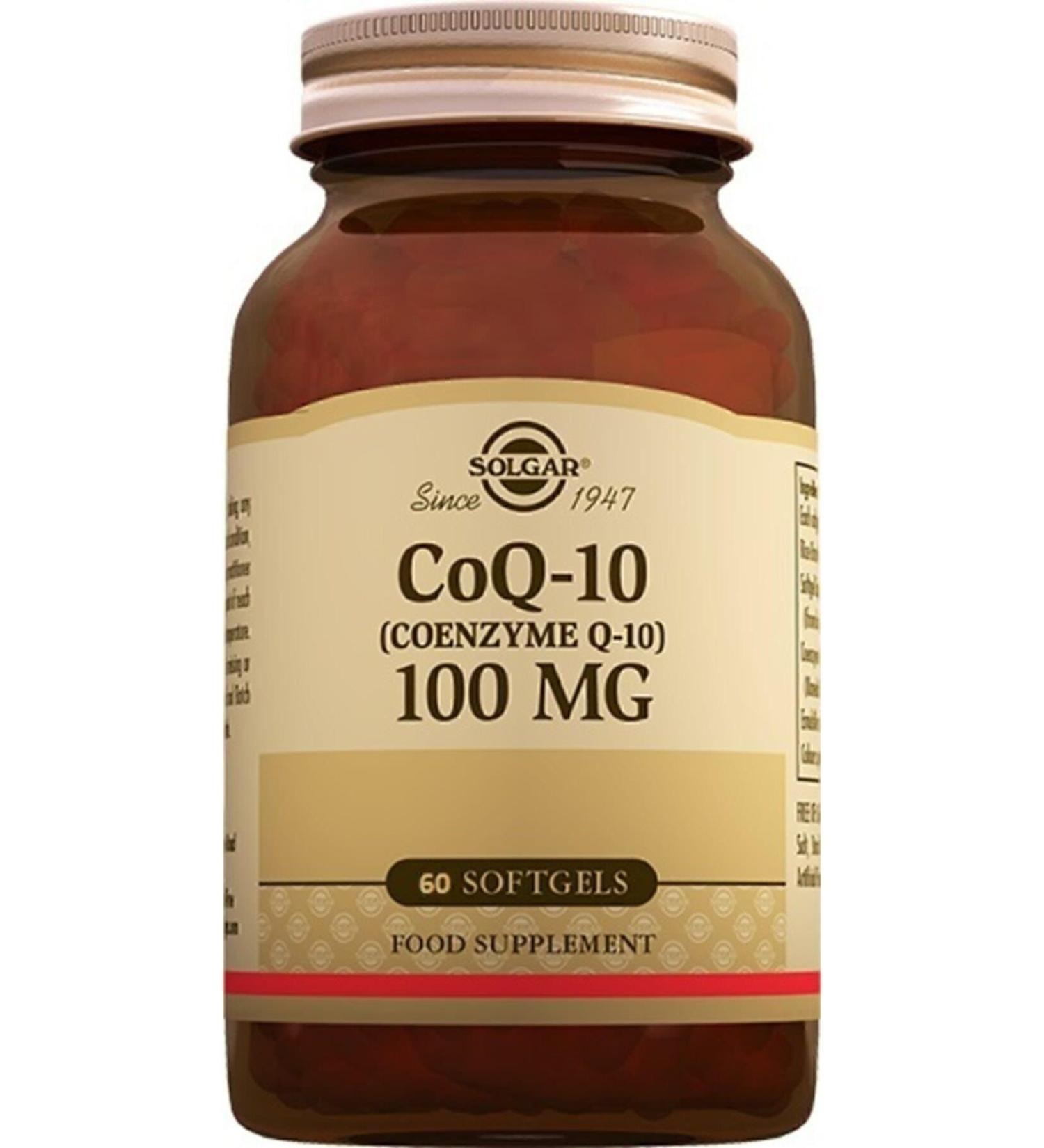 Solgar Coenzyme Q-10 100 mg 60 Capsules