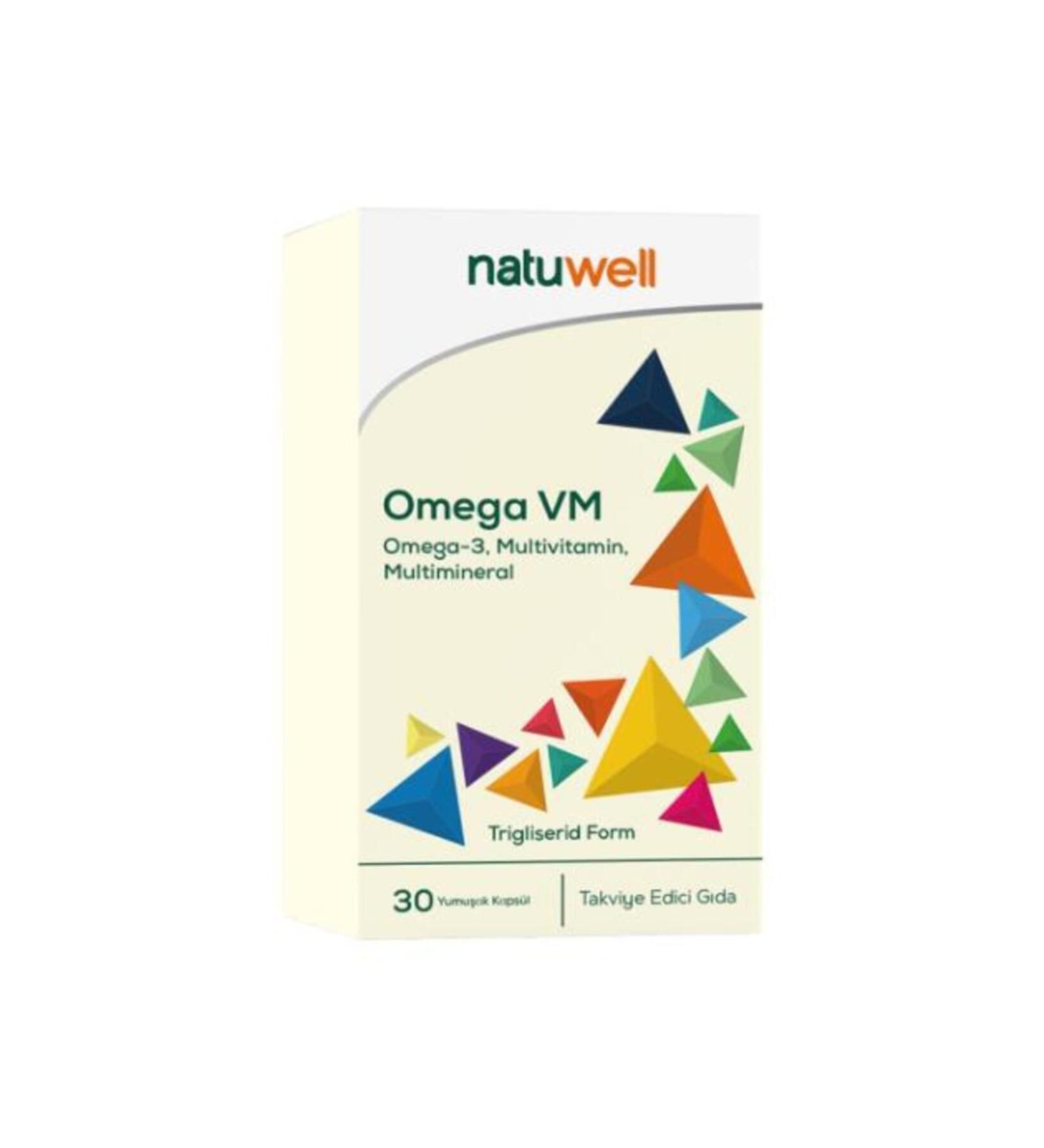 Natuwell Omega Vm 30 Softgels
