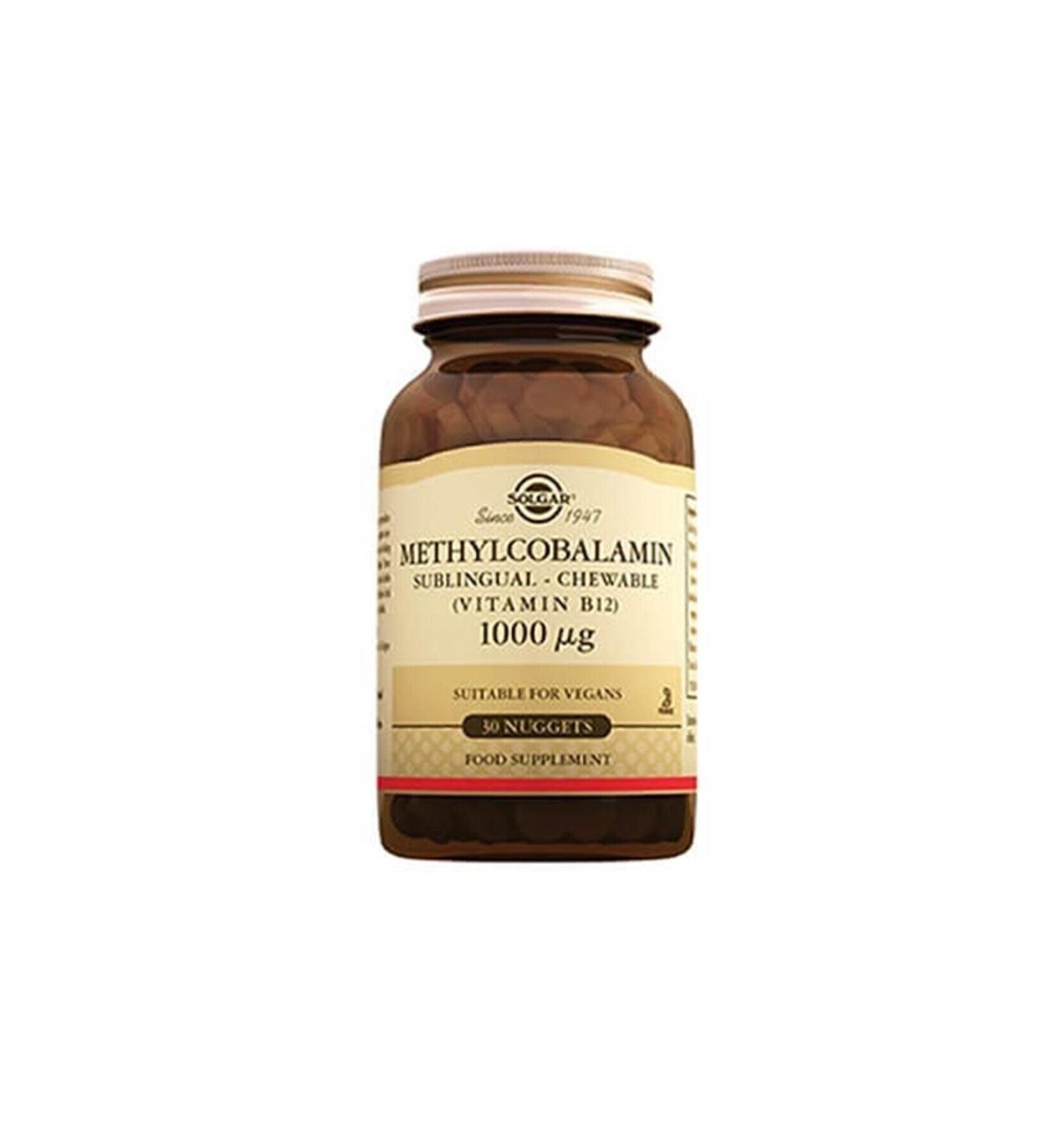 Solgar Methylcobalamin (b12) 1000 Mcg 30 Sublingual Tablets