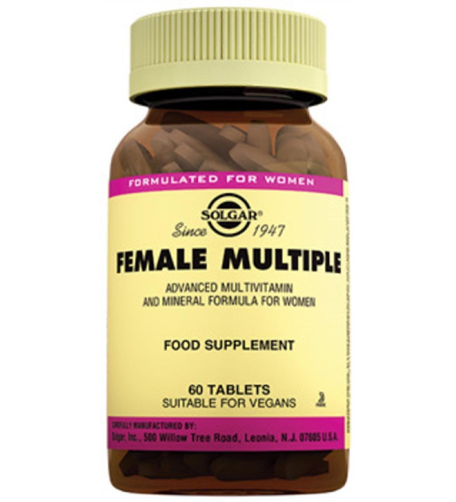 Solgar Female Multiple 60 Tablets