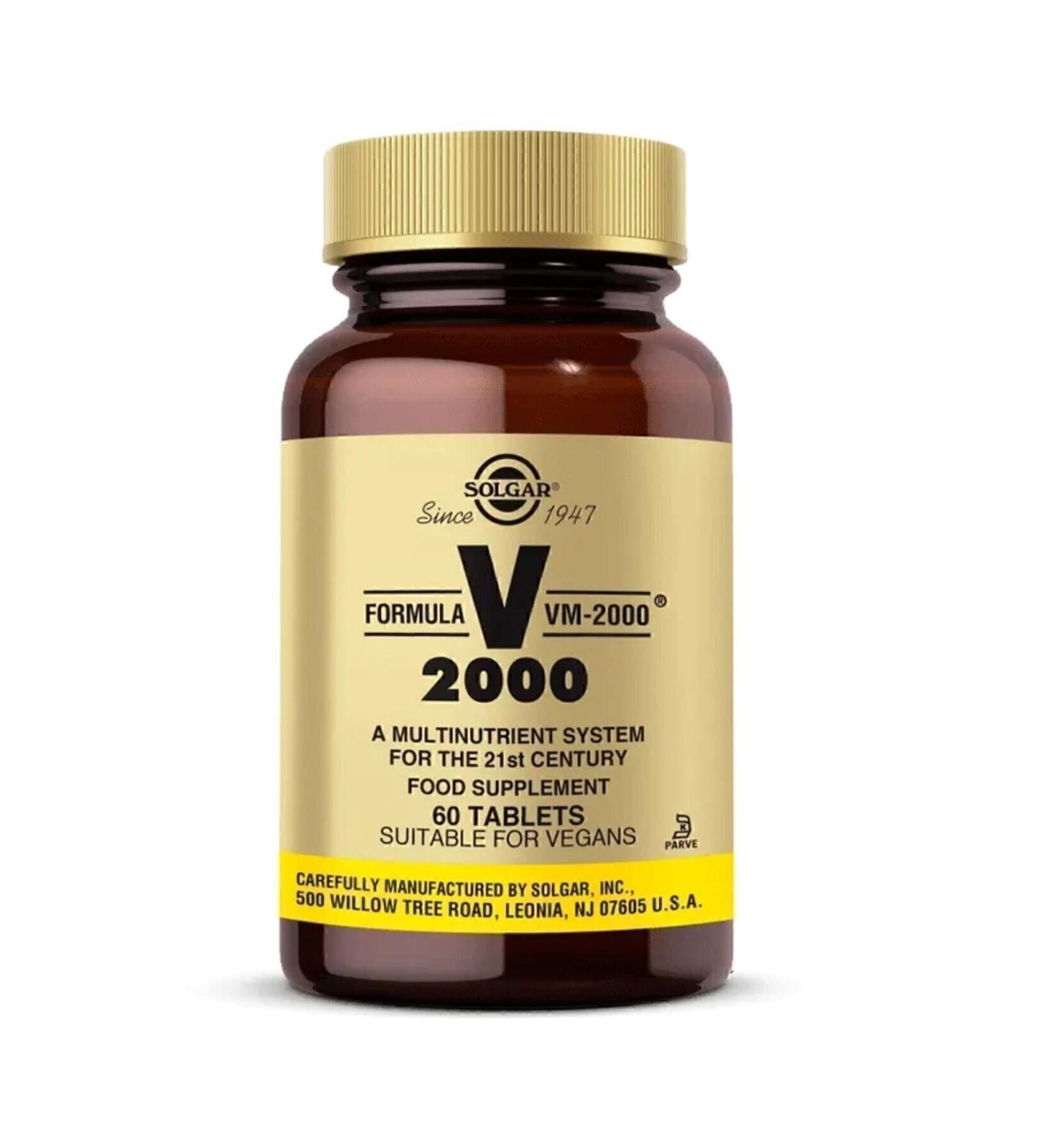 Solgar Vm-2000 60 Tablet