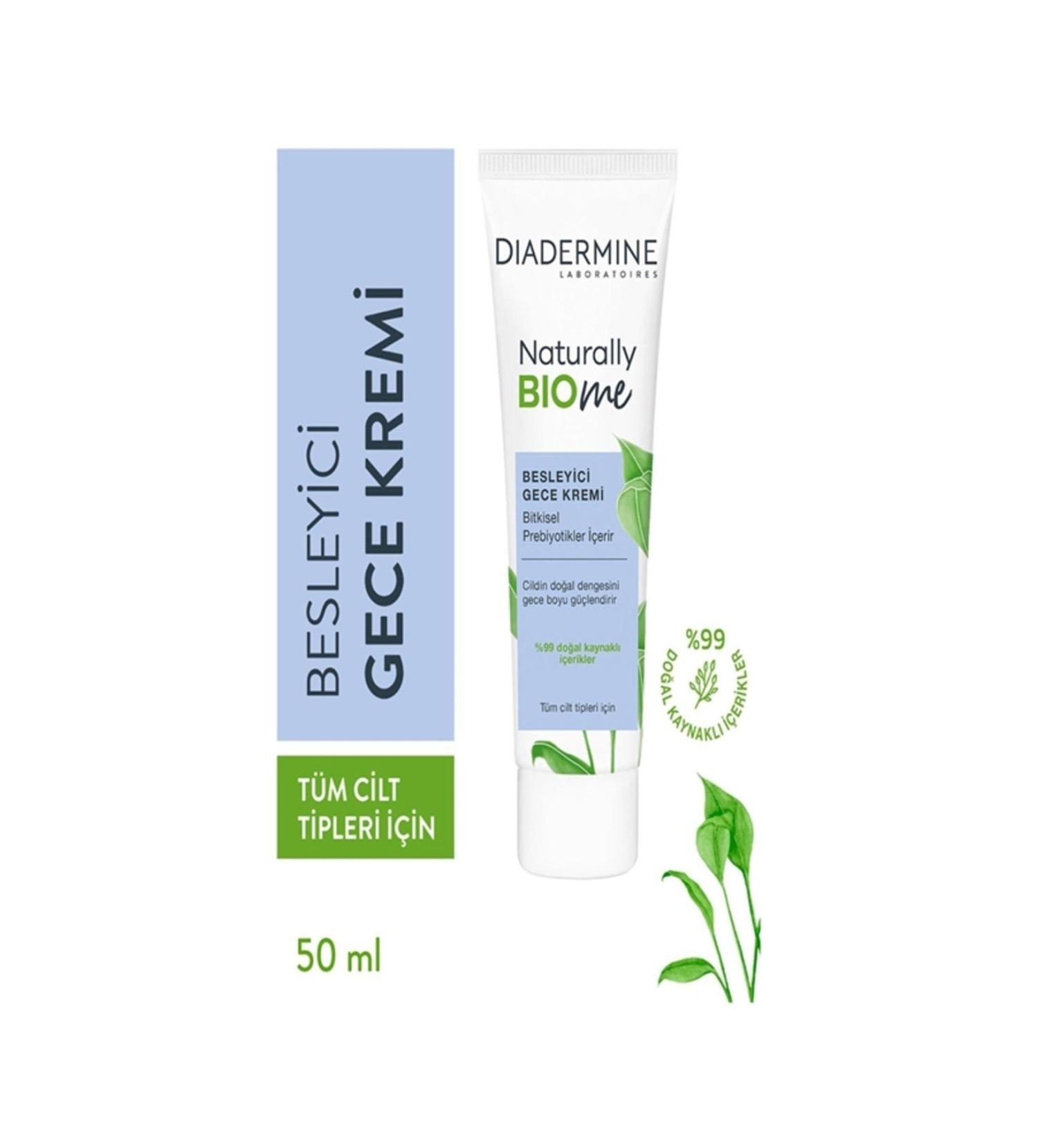 Diadermine Naturally Bio Me Nourishing Night Cream 50 ml