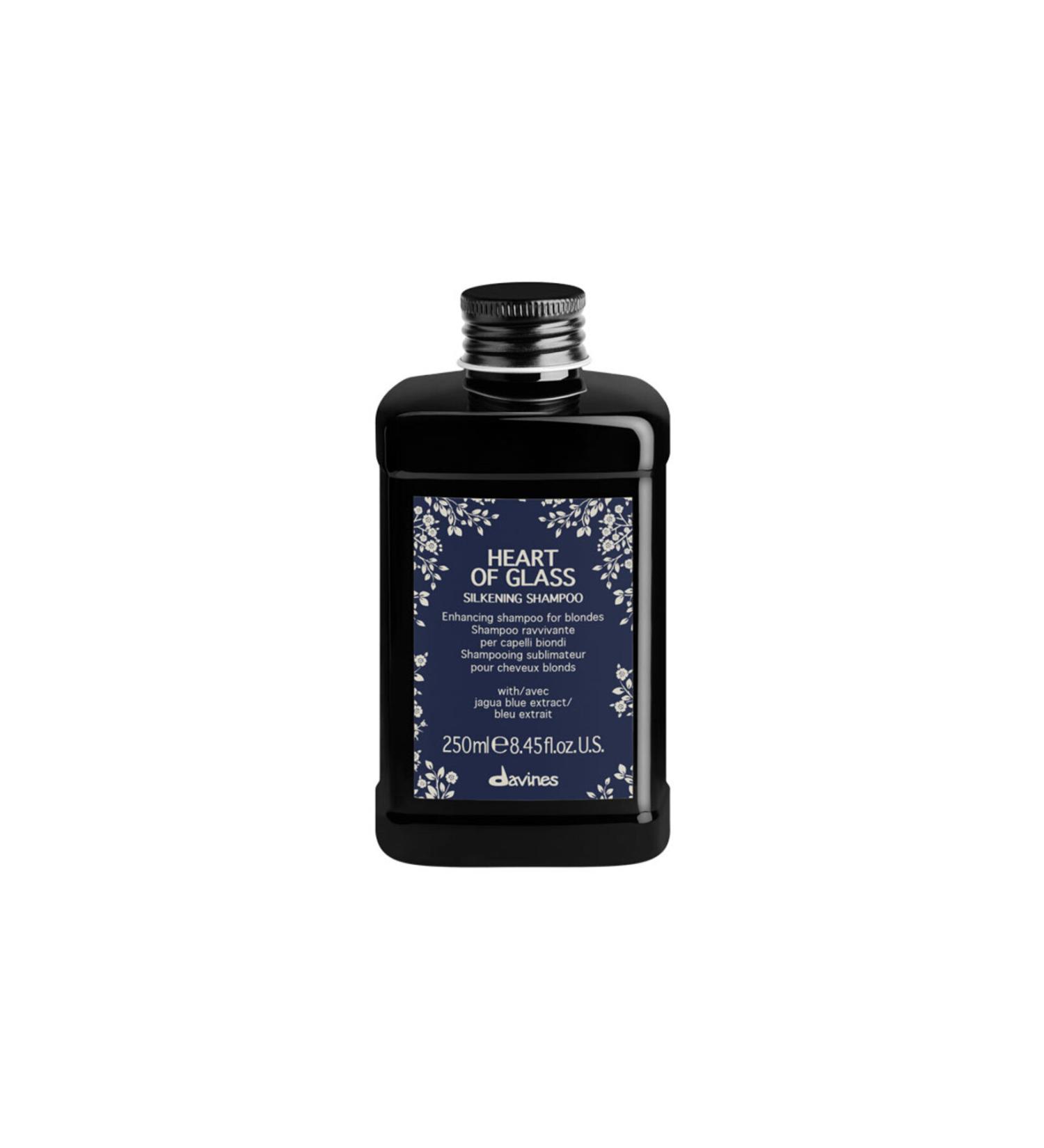 Davines Heart Of Glass Blue Toning and Care Shampoo for Blonde Hair (250ml)NesliBeauty.175